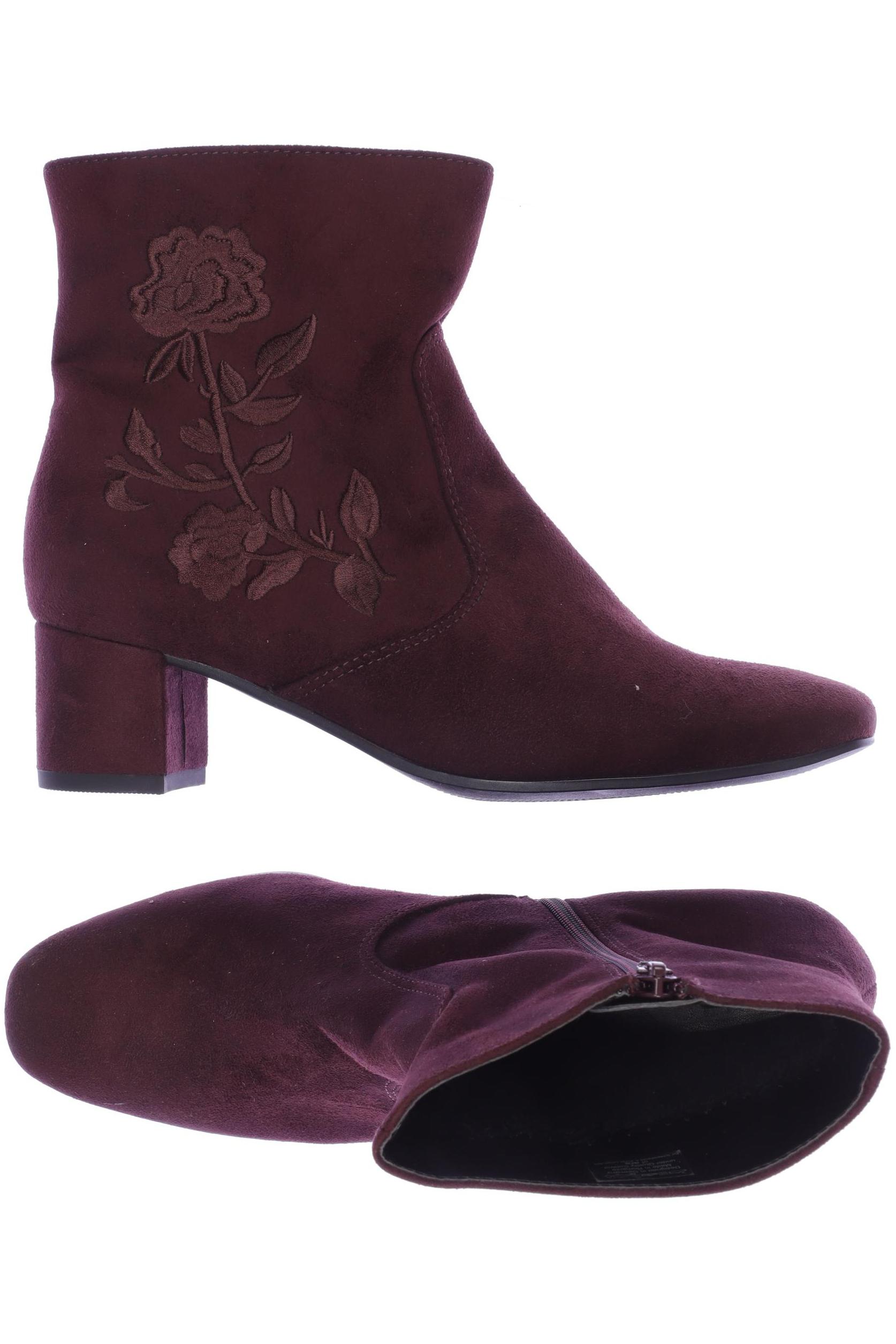 

Ara Damen Stiefelette, bordeaux, Gr. 5.5
