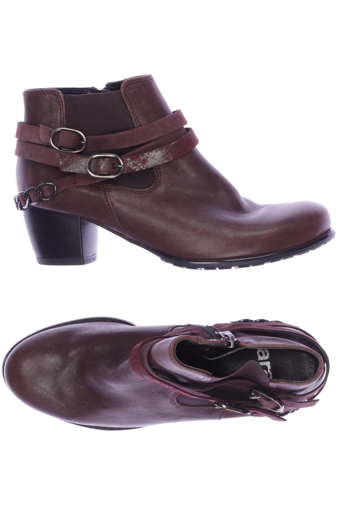 

Ara Damen Stiefelette, bordeaux, Gr. 37.5