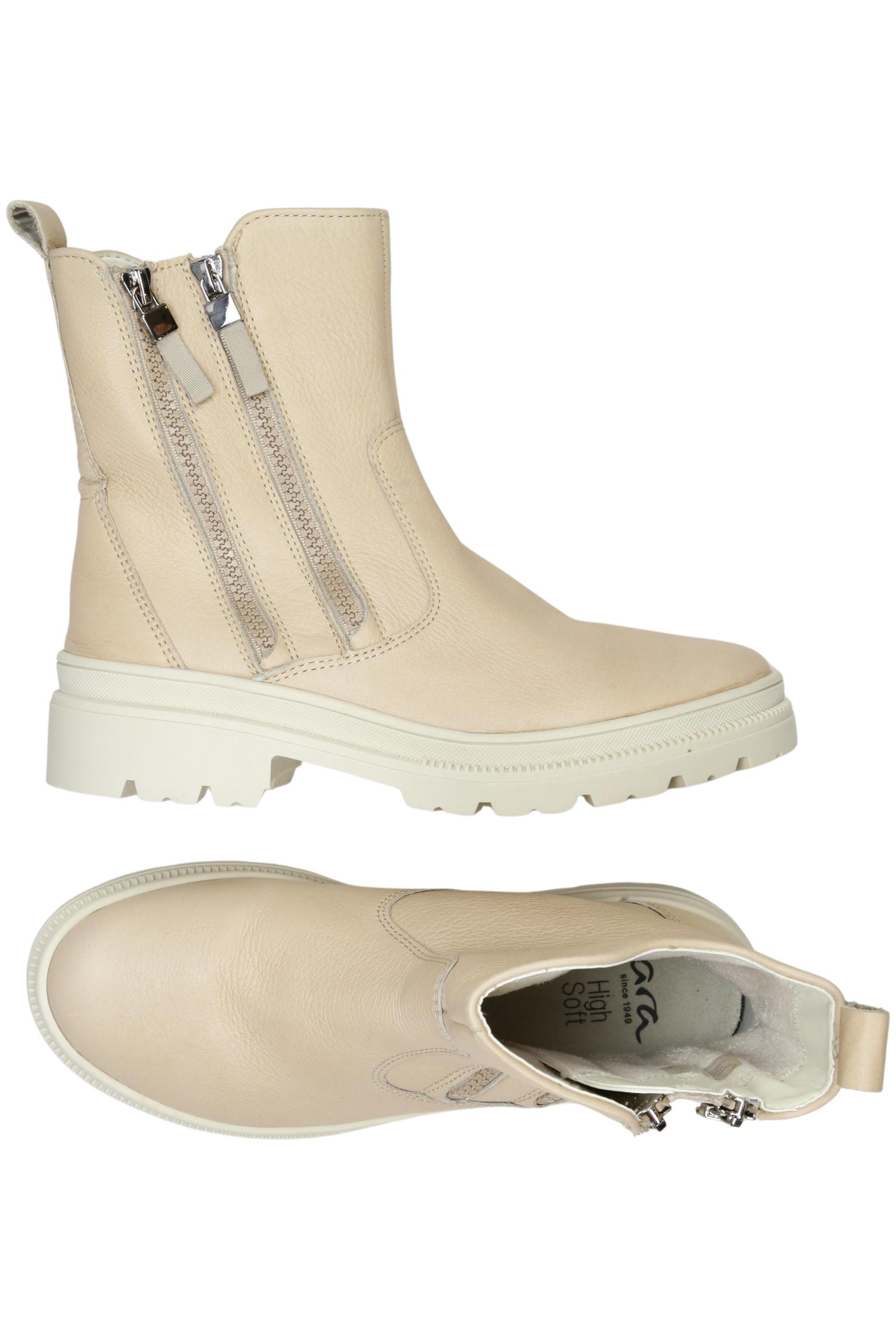 

Ara Damen Stiefelette, beige, Gr. 4.5