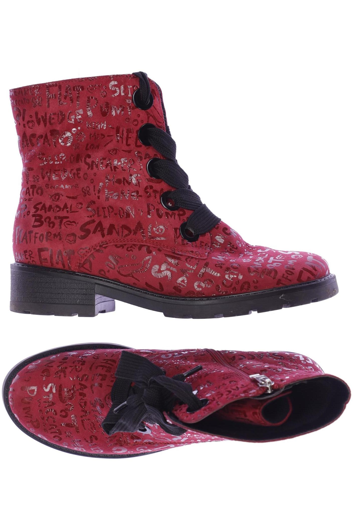 

Ara Damen Stiefelette, rot, Gr. 6