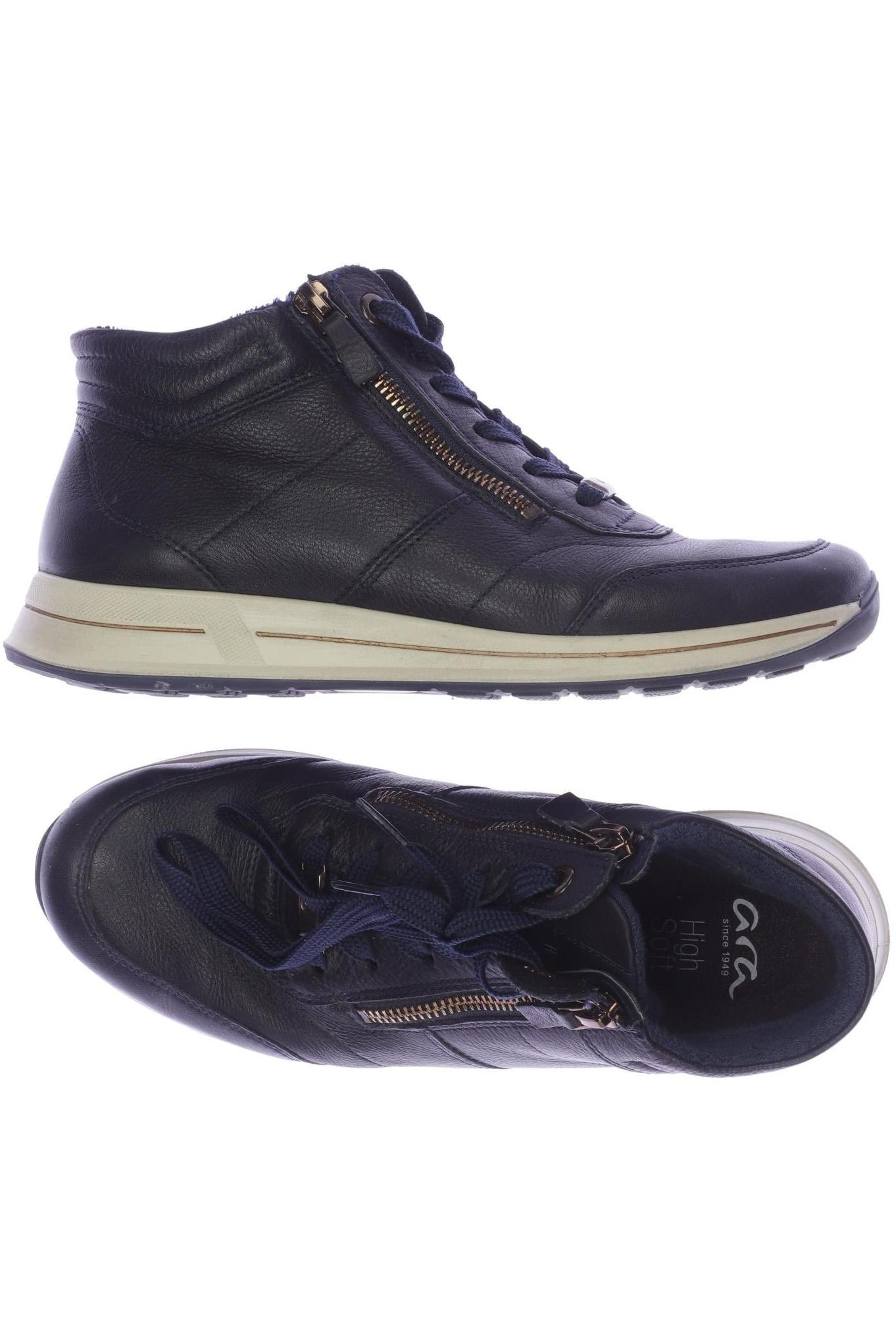 

Ara Damen Stiefelette, marineblau, Gr. 5