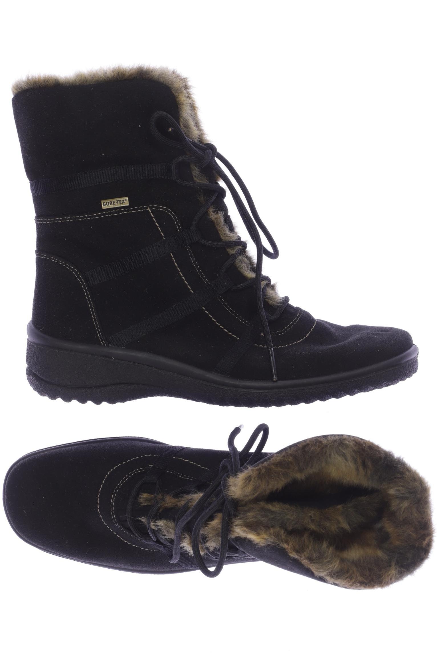 

Ara Damen Stiefelette, schwarz, Gr. 5.5