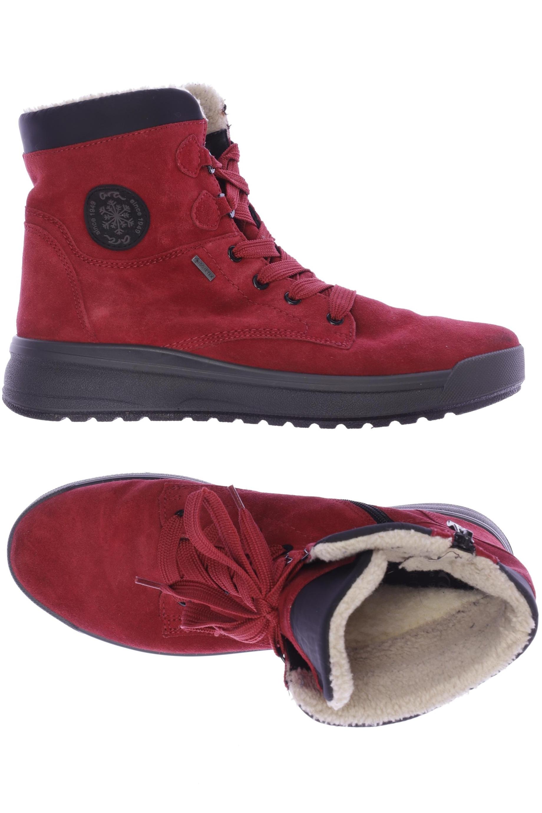 

Ara Damen Stiefelette, bordeaux, Gr. 8.5