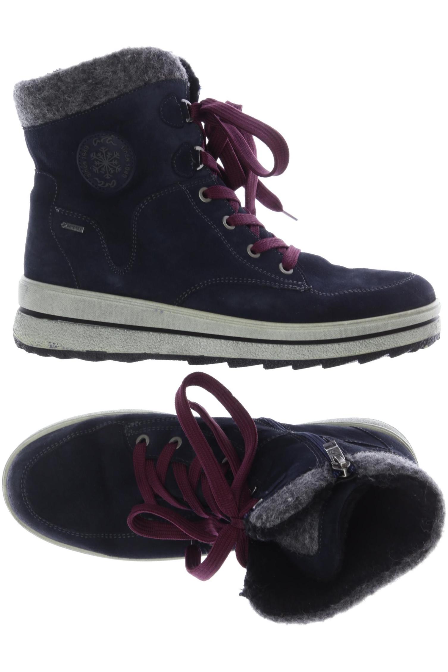 

Ara Damen Stiefelette, marineblau, Gr. 6.5