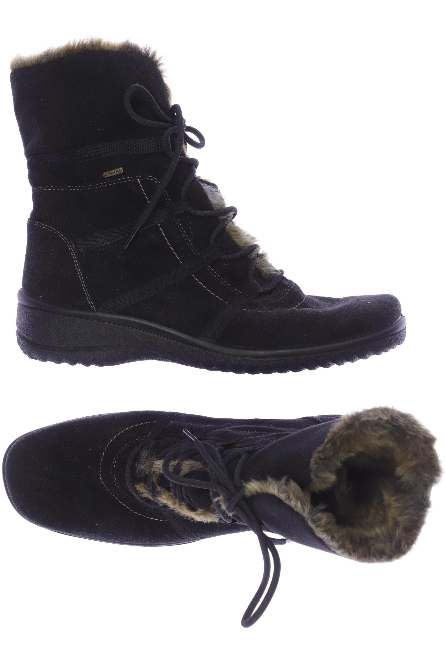 

Ara Damen Stiefelette, schwarz, Gr. 6.5