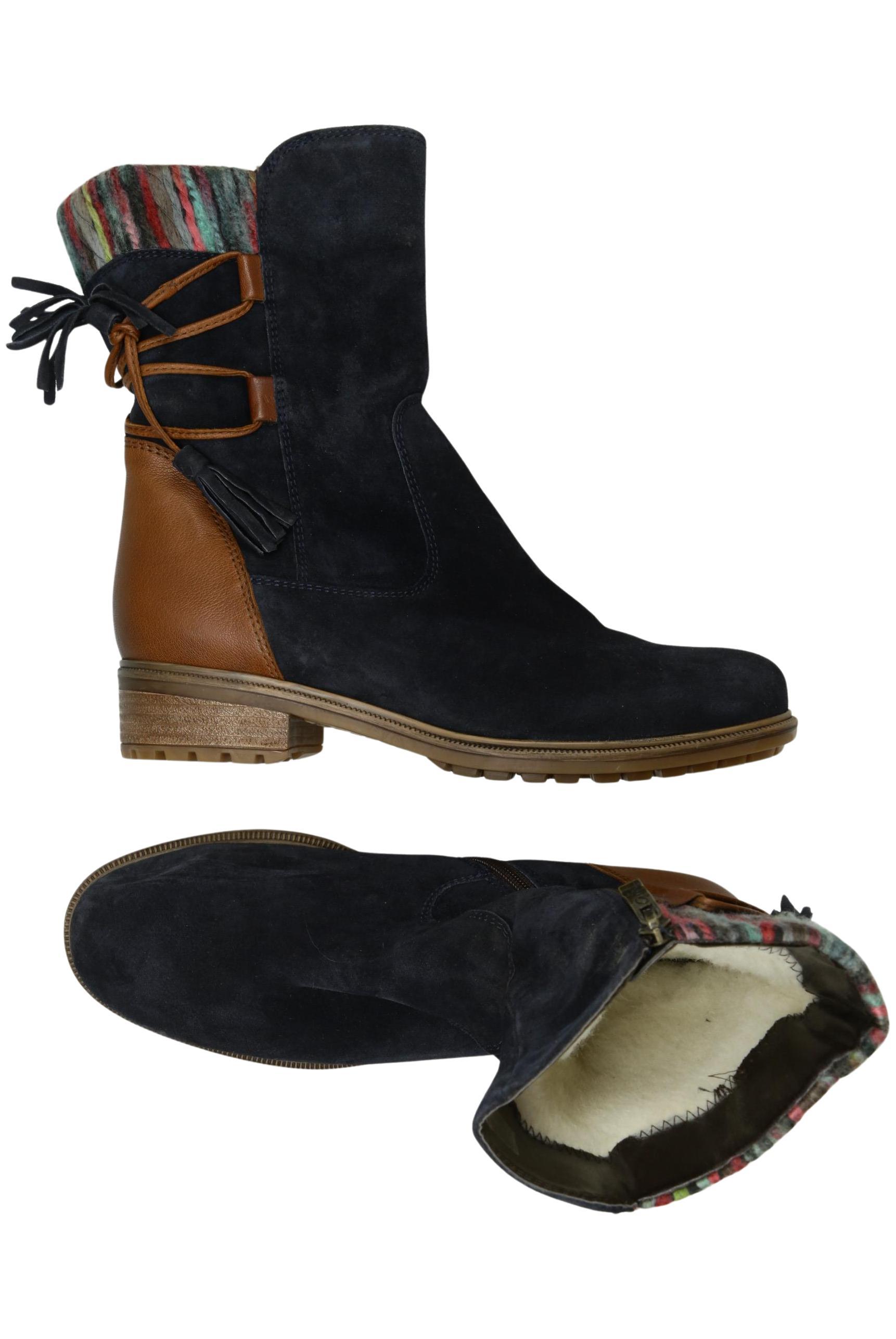 

Ara Damen Stiefelette, marineblau, Gr. 6