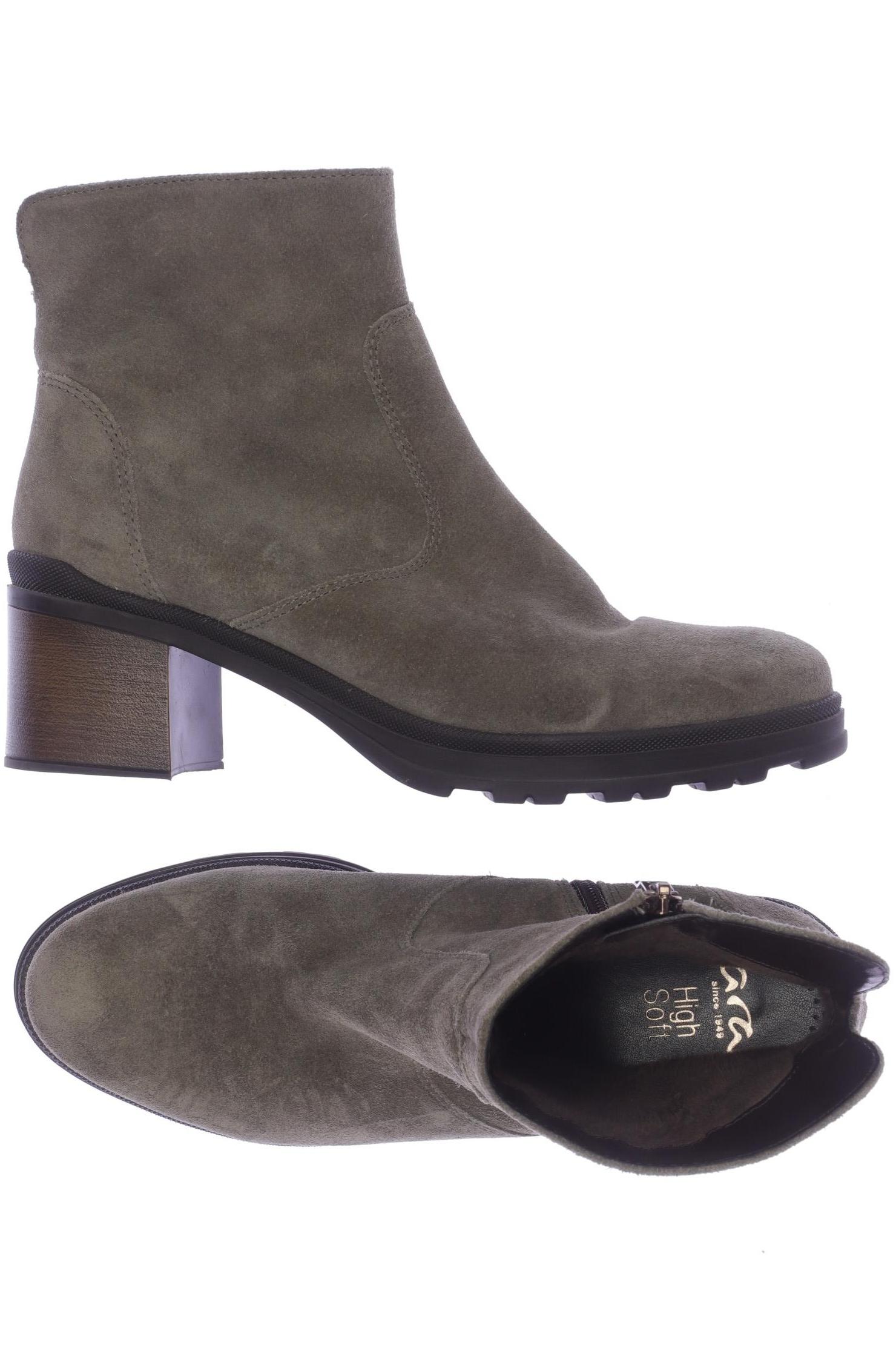 

Ara Damen Stiefelette, grün, Gr. 6.5