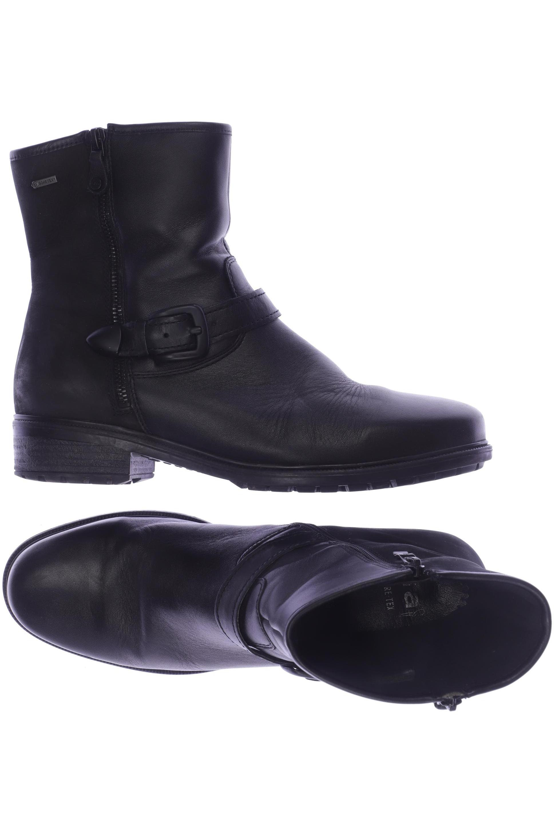 

Ara Damen Stiefelette, schwarz, Gr. 8.5
