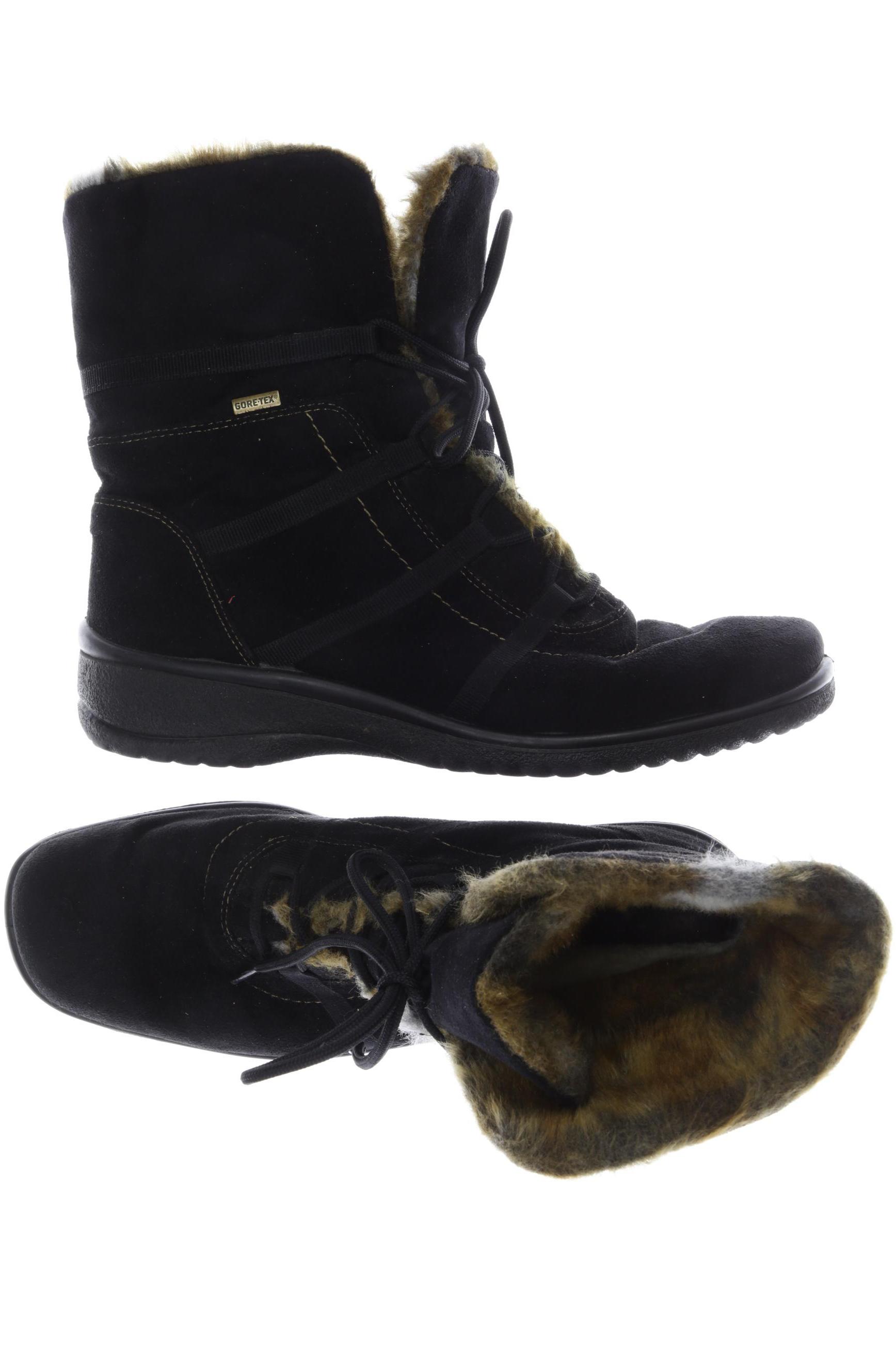 

Ara Damen Stiefelette, schwarz, Gr. 7.5