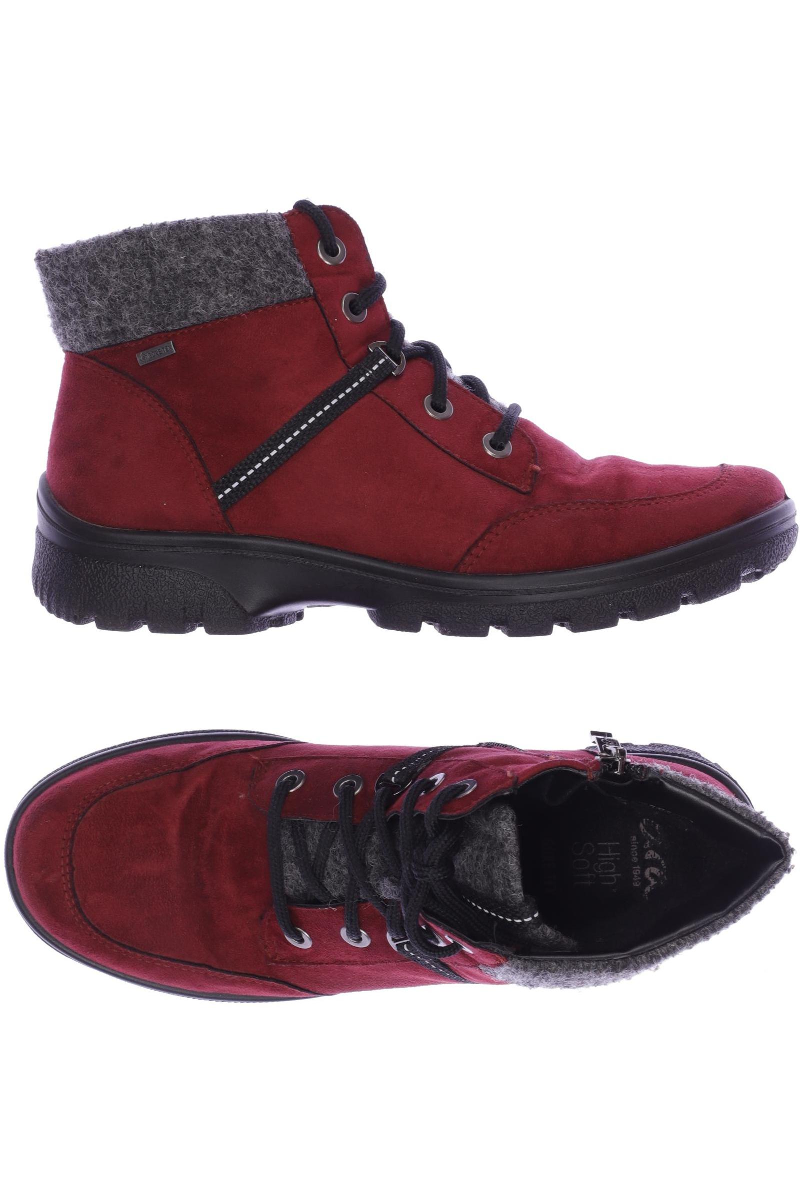 

Ara Damen Stiefelette, rot, Gr. 6.5