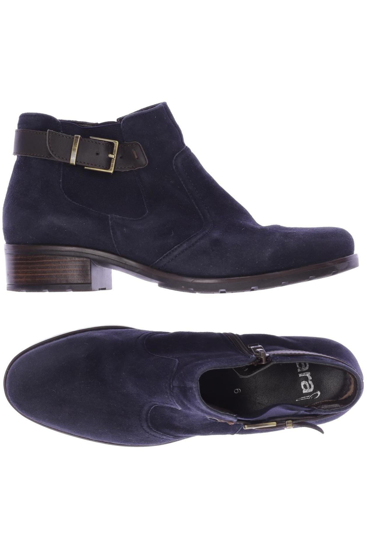 

Ara Damen Stiefelette, marineblau, Gr. 6