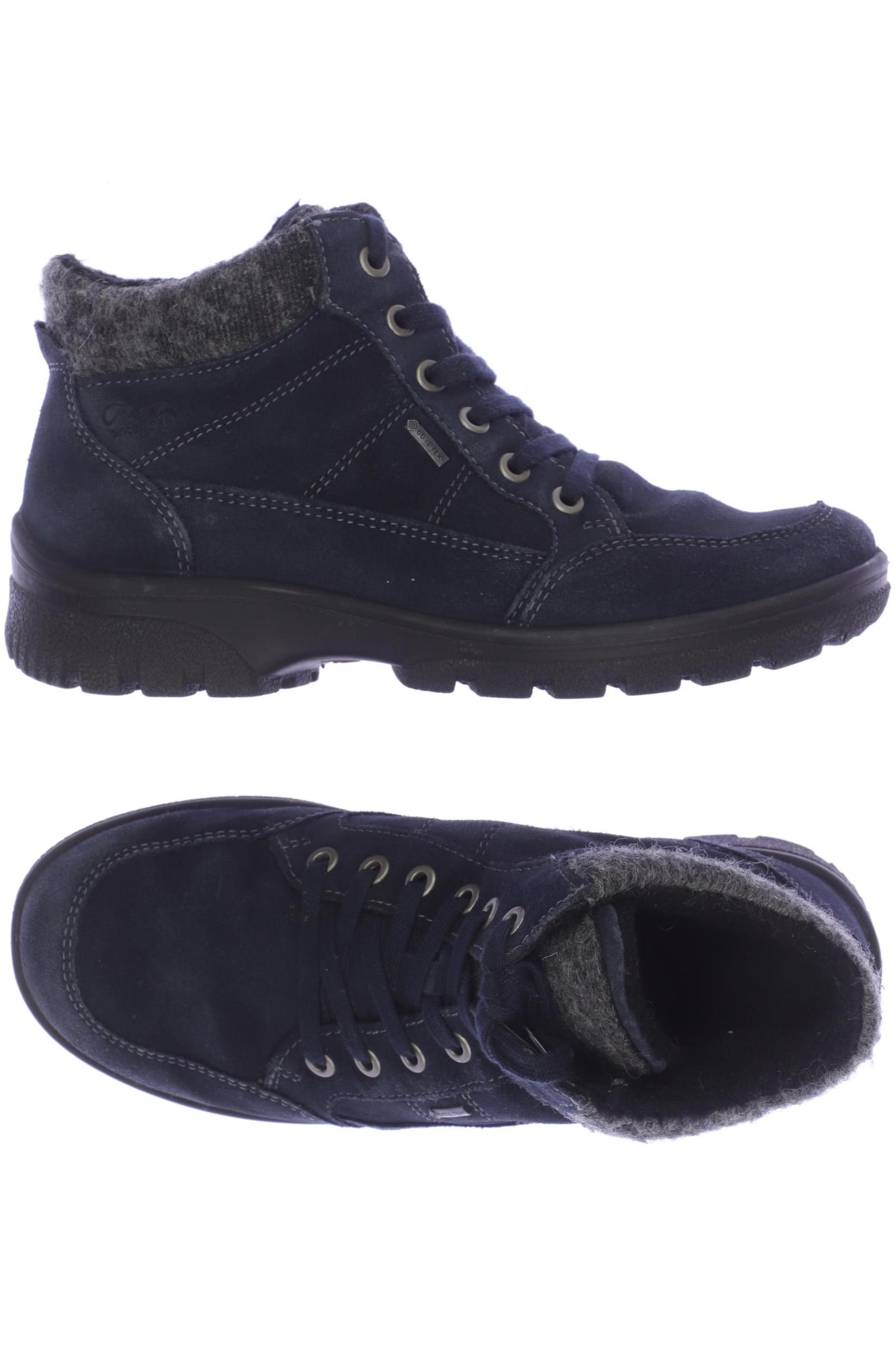 

Ara Damen Stiefelette, marineblau, Gr. 4