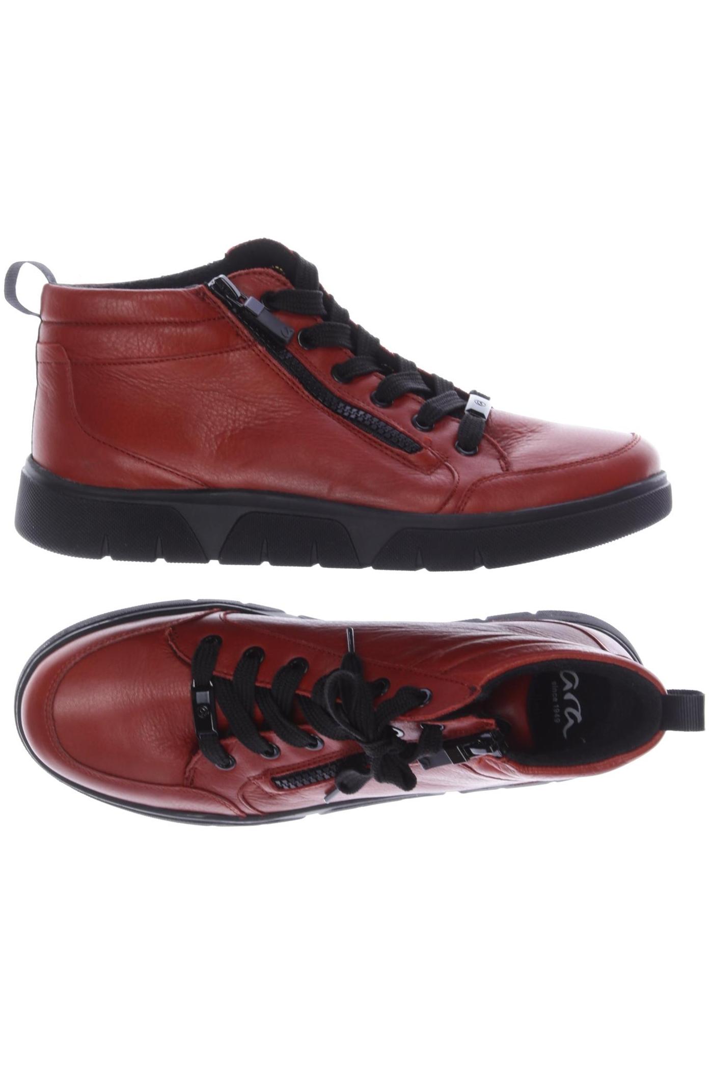 

Ara Damen Stiefelette, rot, Gr. 6.5