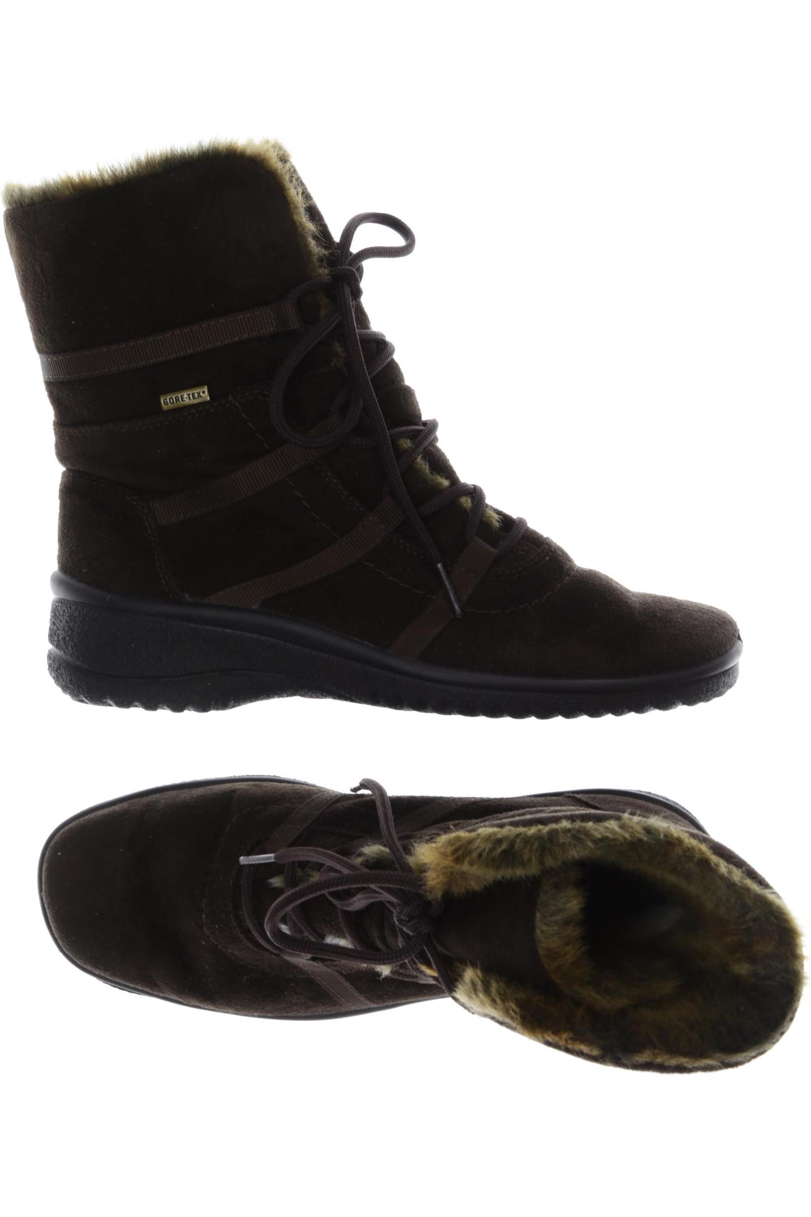 

Ara Damen Stiefelette, braun, Gr. 4.5