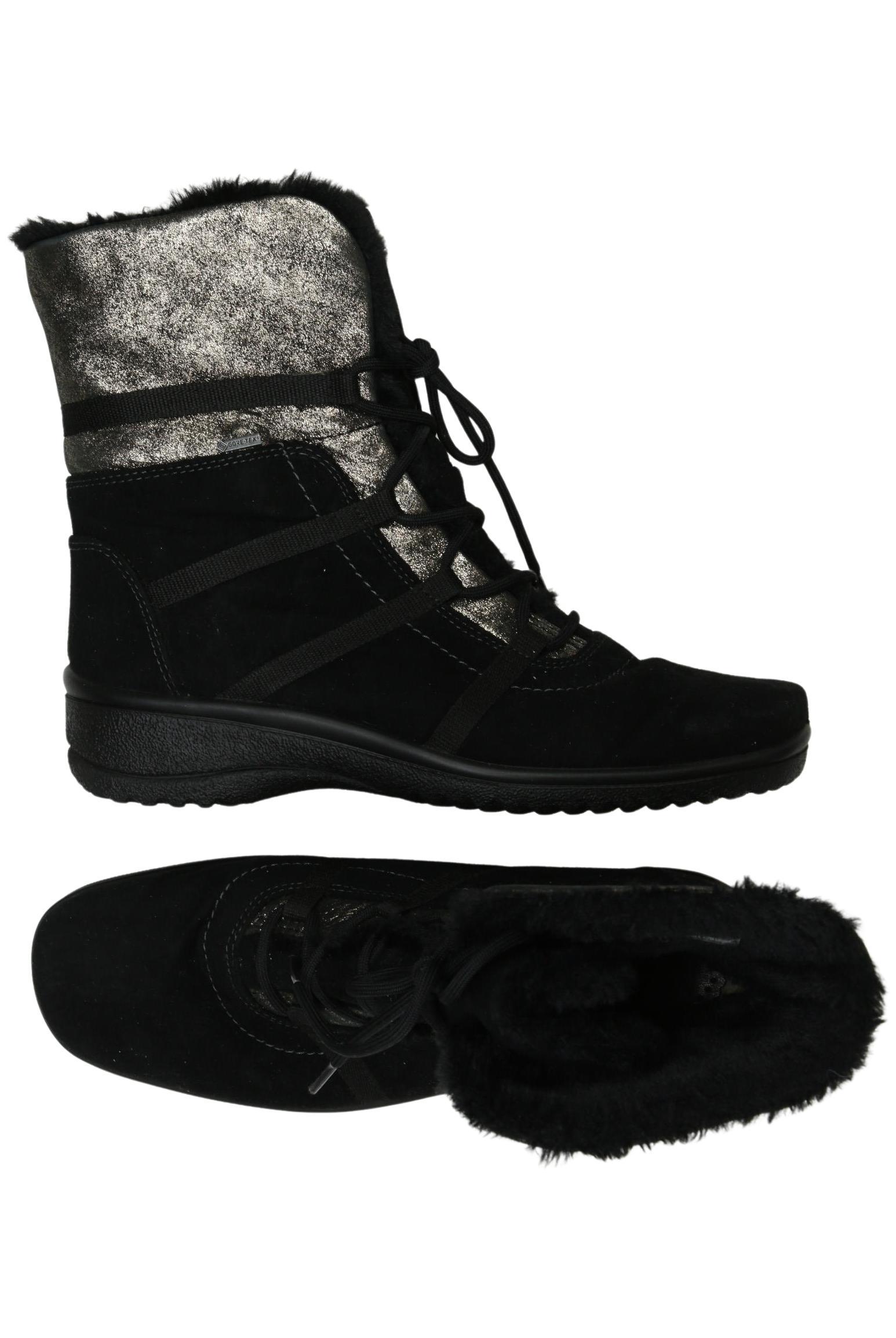 

Ara Damen Stiefelette, schwarz, Gr. 5