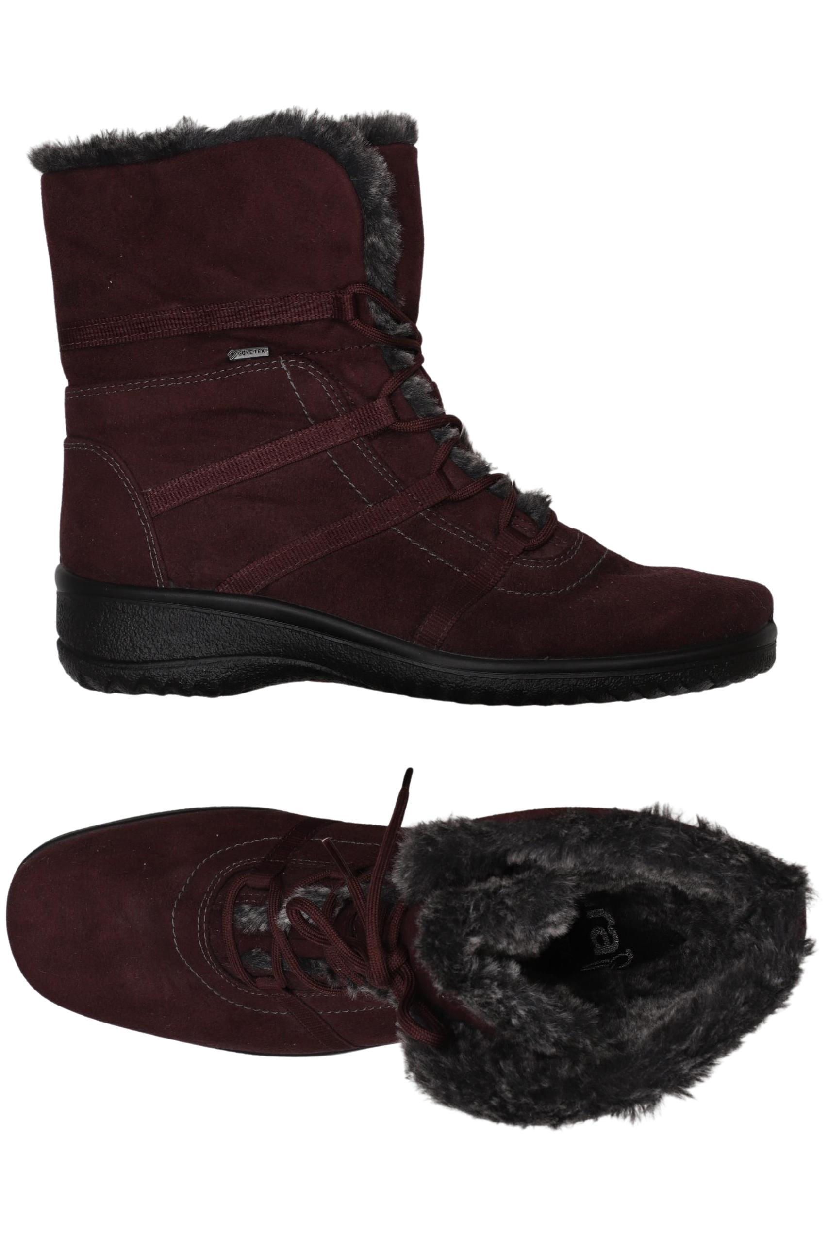 

Ara Damen Stiefelette, bordeaux, Gr. 6.5