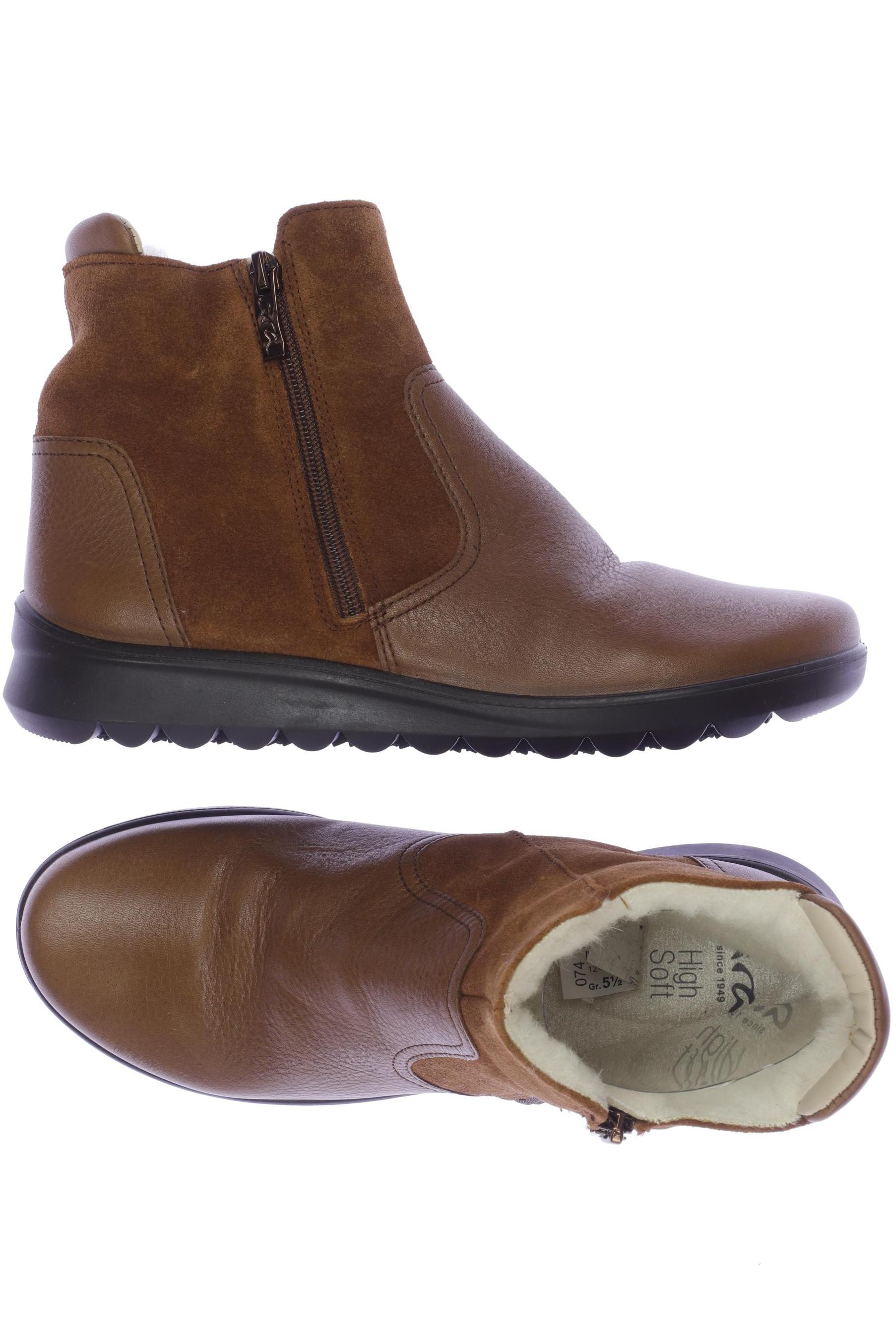 

Ara Damen Stiefelette, braun, Gr. 5.5
