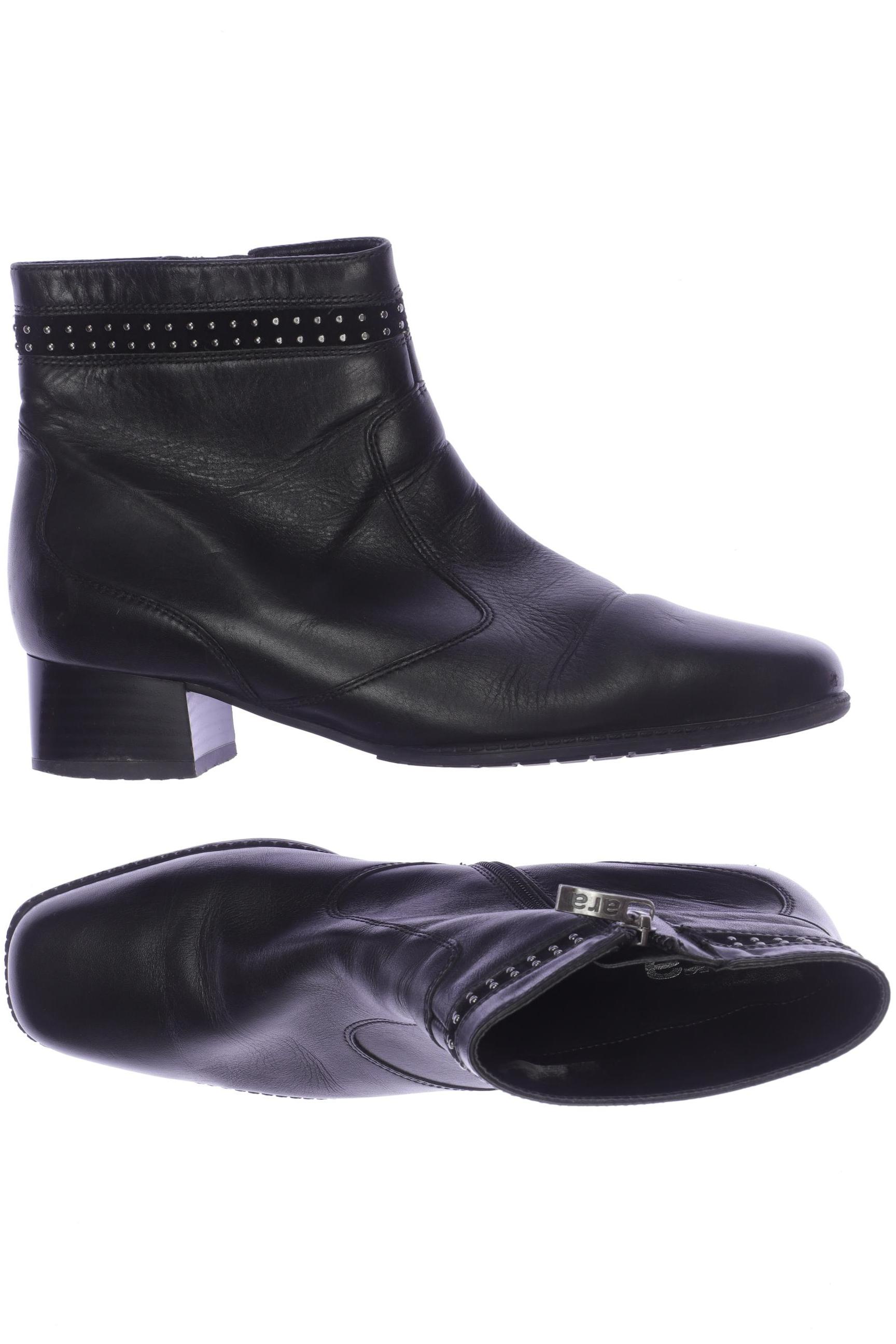 

Ara Damen Stiefelette, schwarz, Gr. 6.5