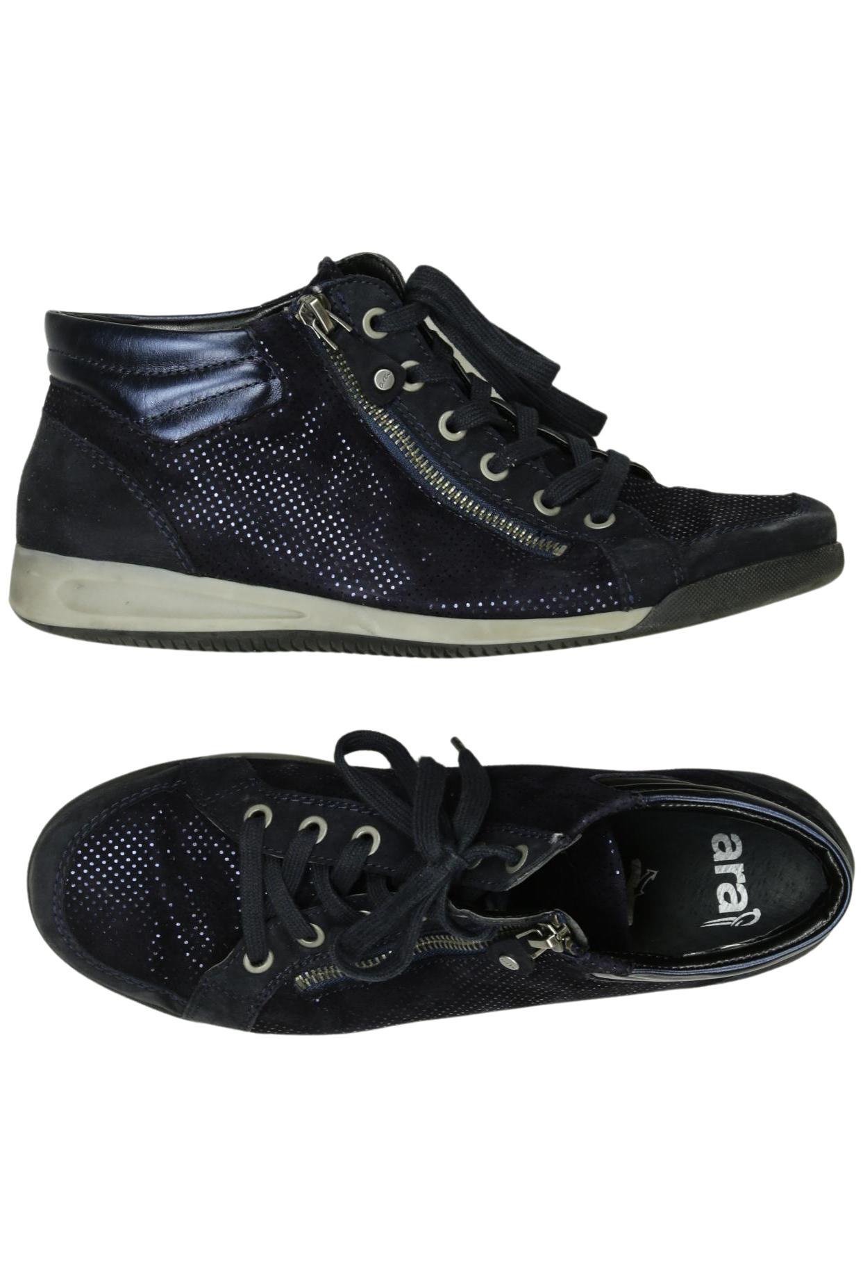 

Ara Damen Stiefelette, marineblau, Gr. 6.5