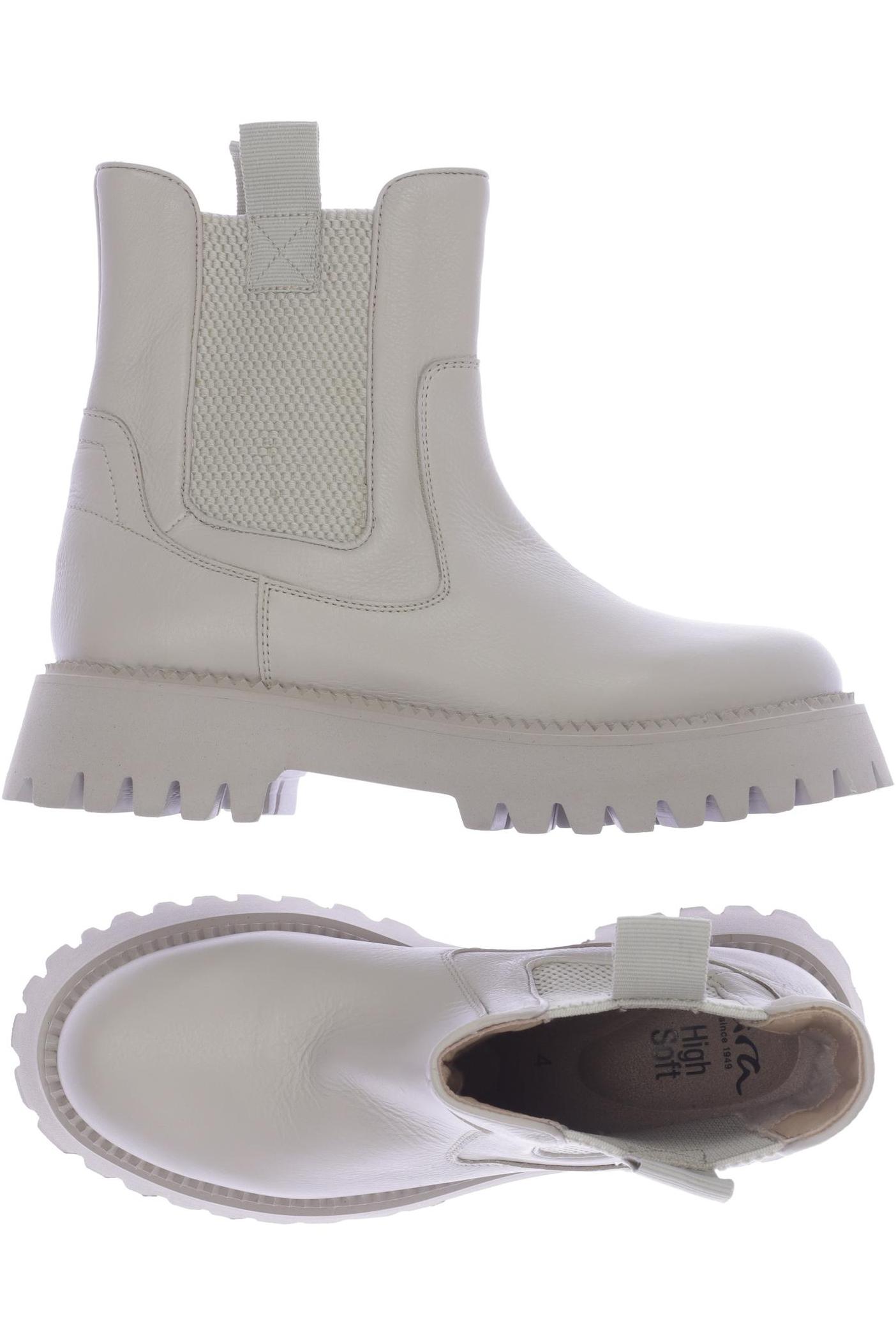 

Ara Damen Stiefelette, cremeweiß, Gr. 4