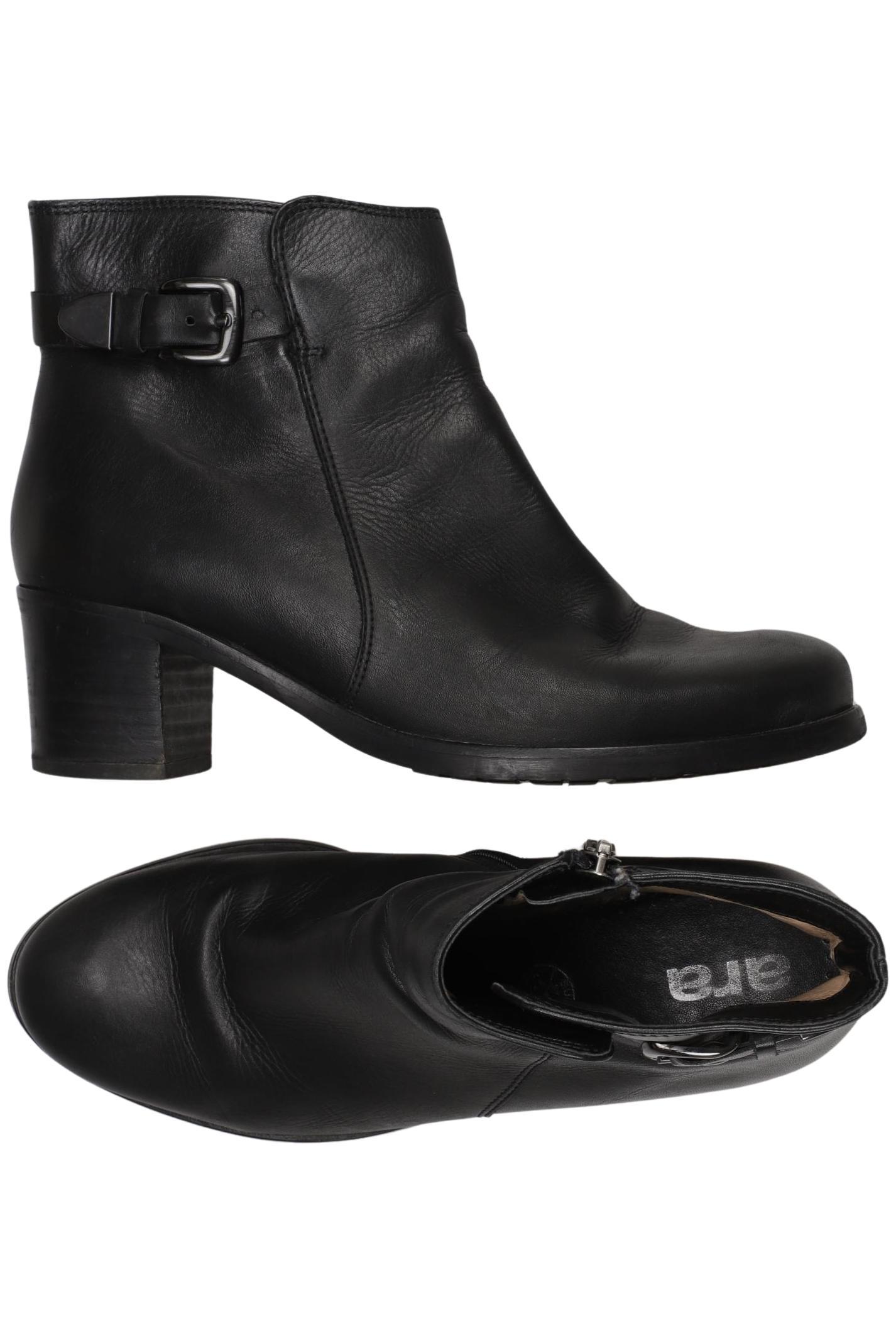 

Ara Damen Stiefelette, schwarz, Gr. 4.5