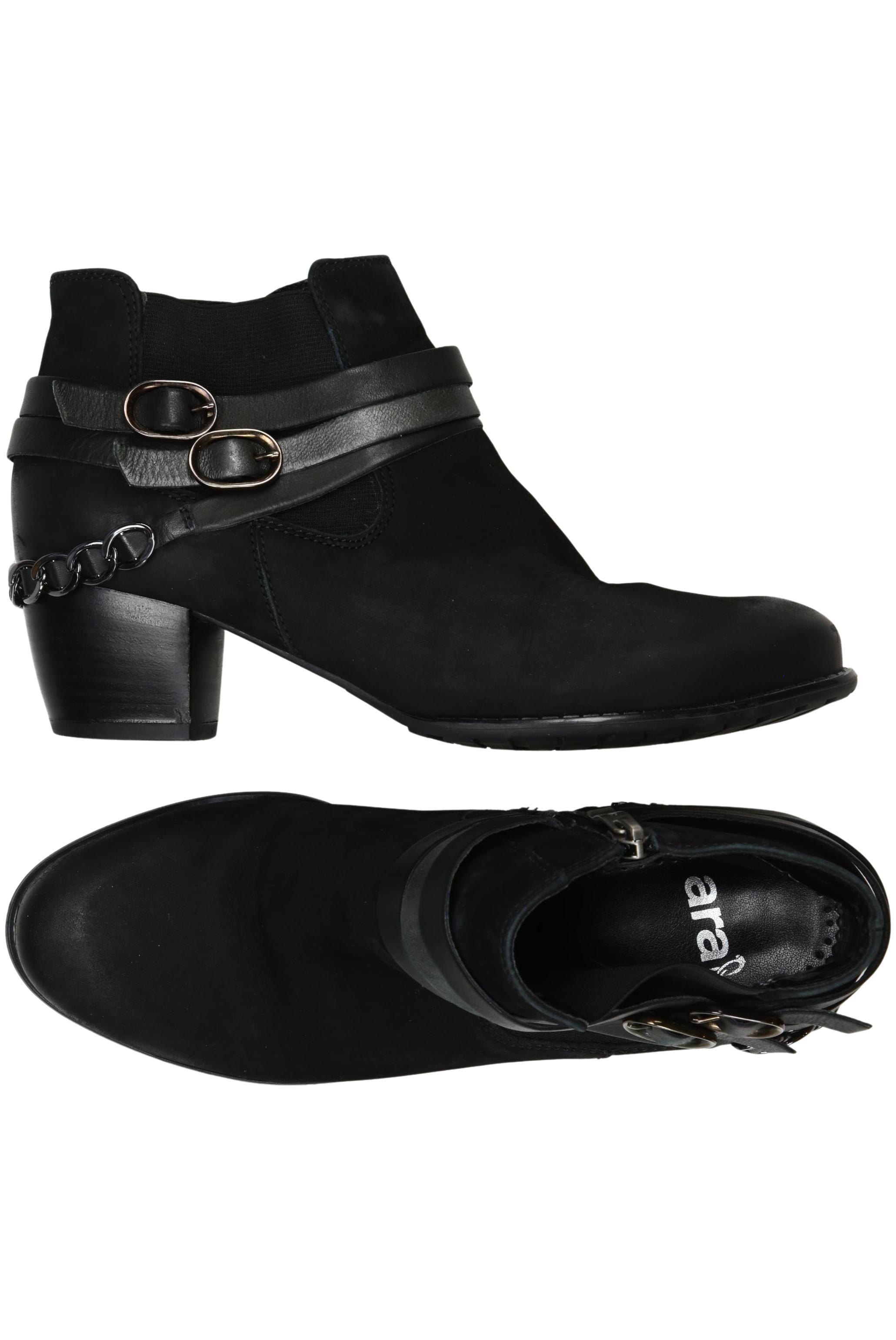 

Ara Damen Stiefelette, schwarz, Gr. 38.5