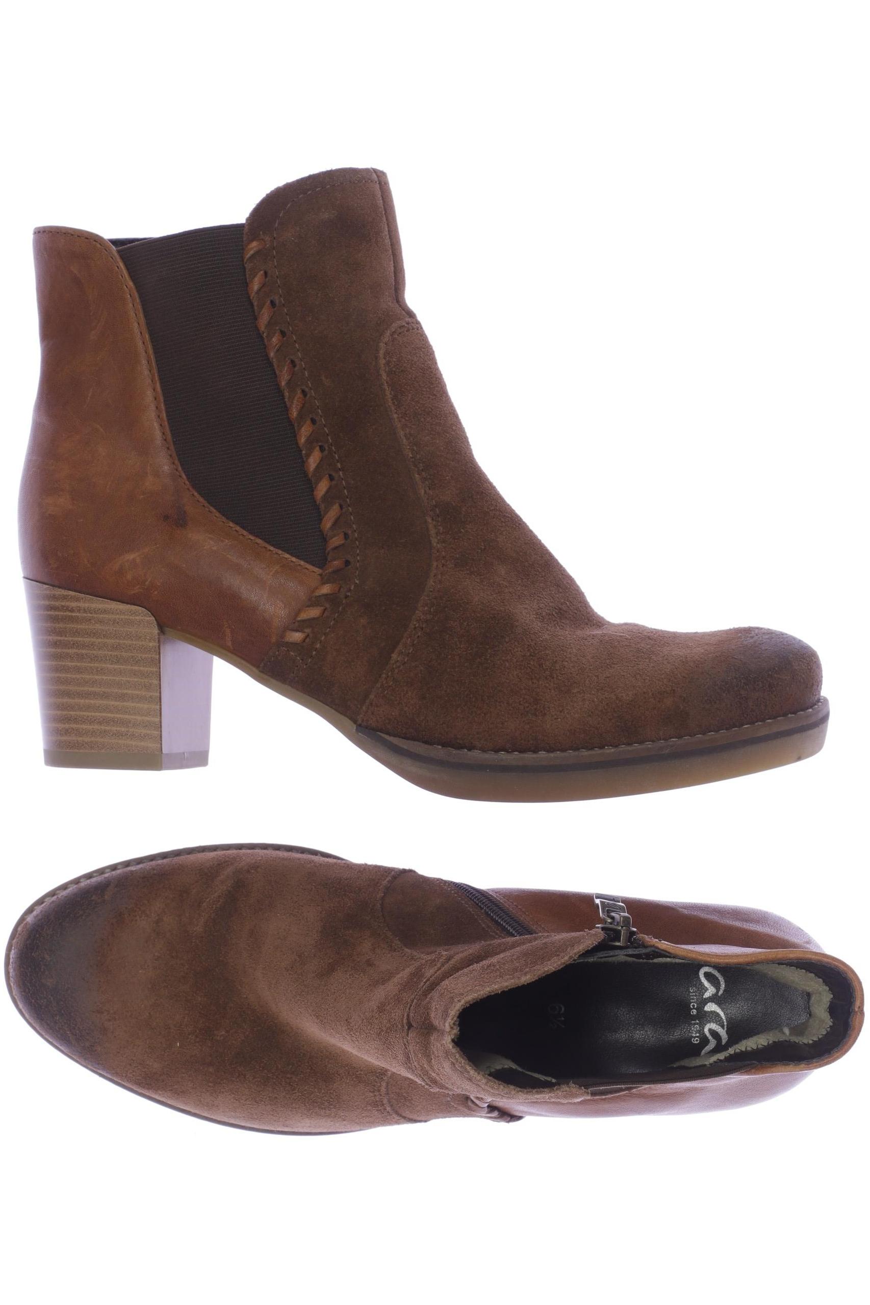 

Ara Damen Stiefelette, braun, Gr. 6.5