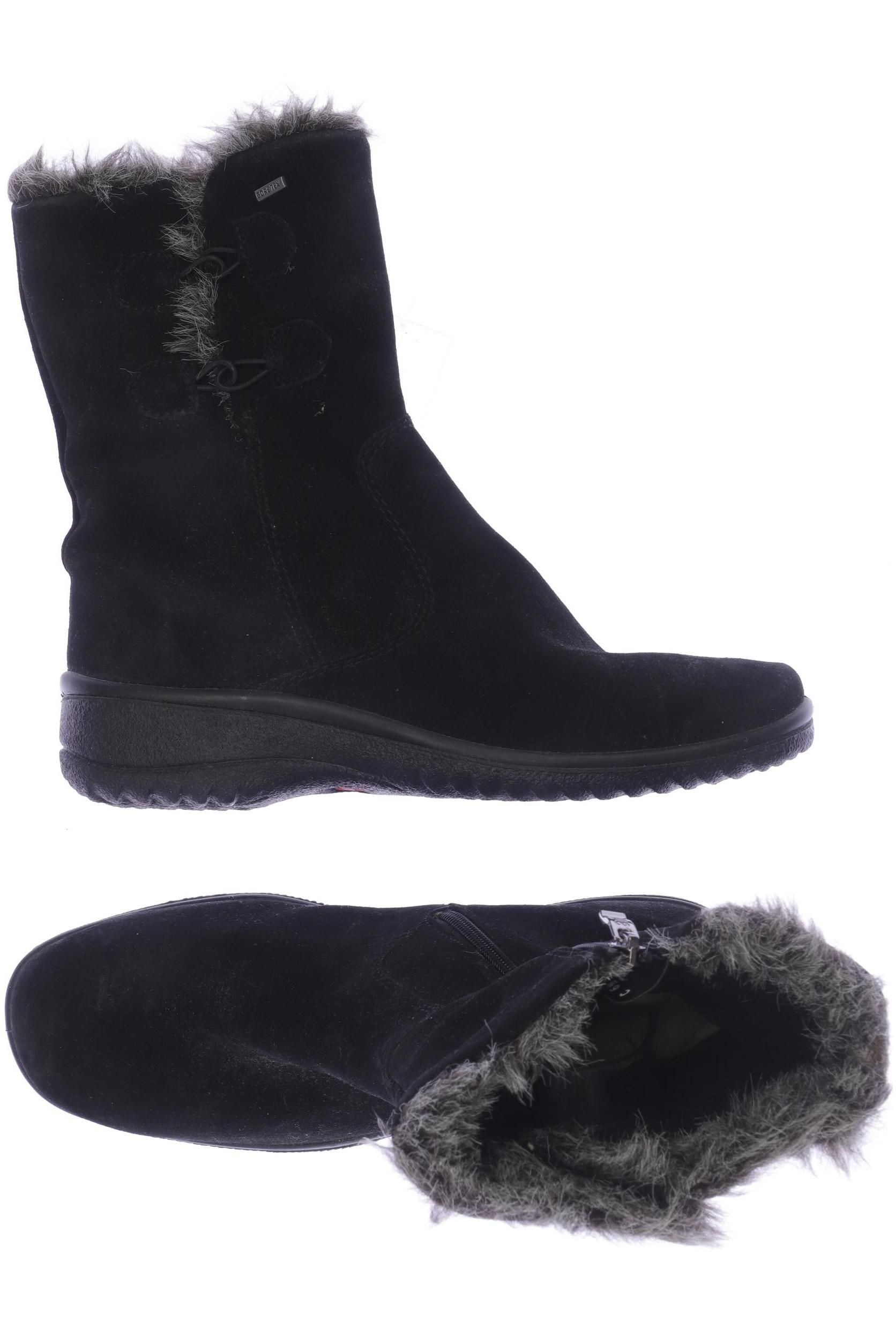 

Ara Damen Stiefelette, schwarz, Gr. 6.5