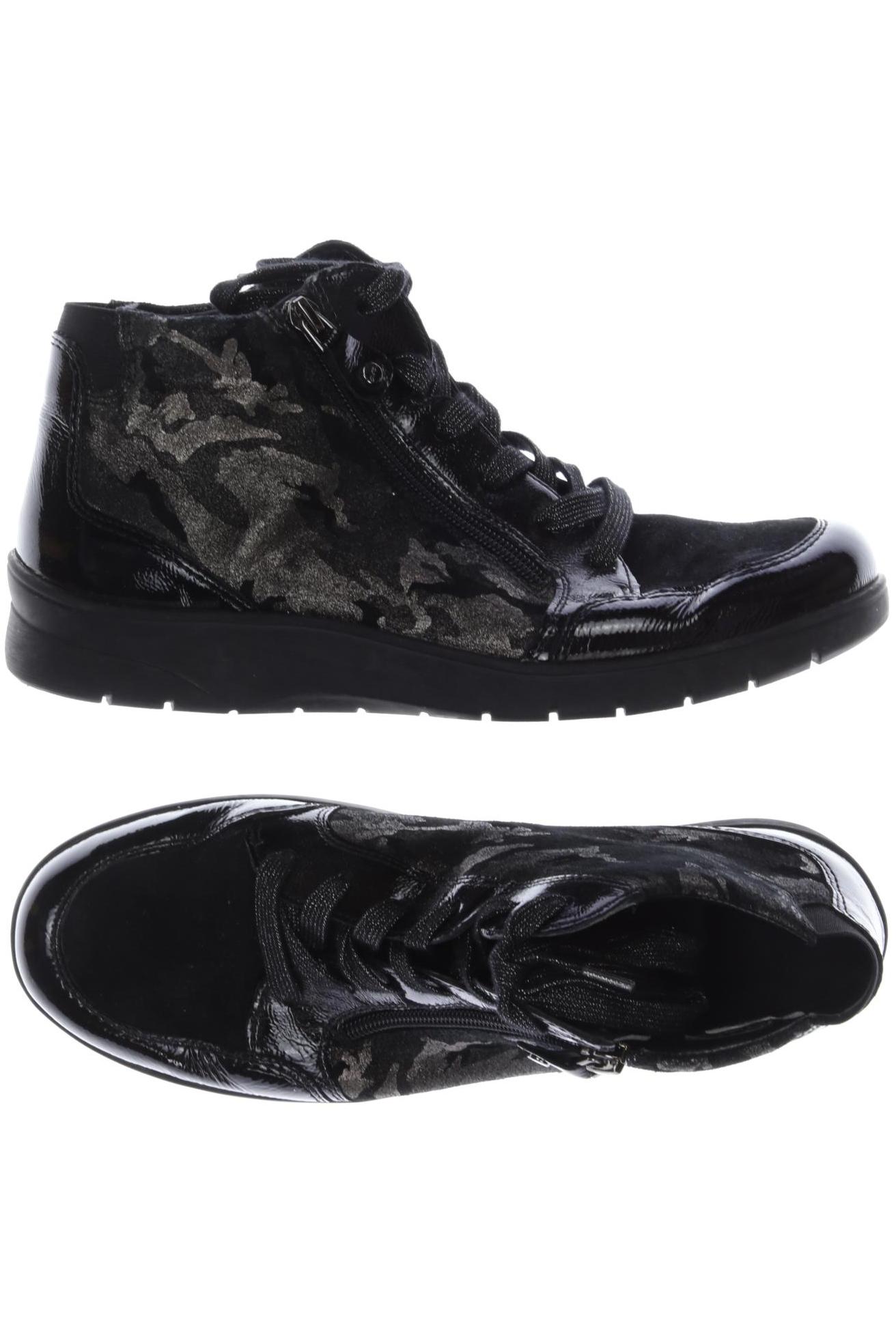 

Ara Damen Stiefelette, schwarz, Gr. 6.5
