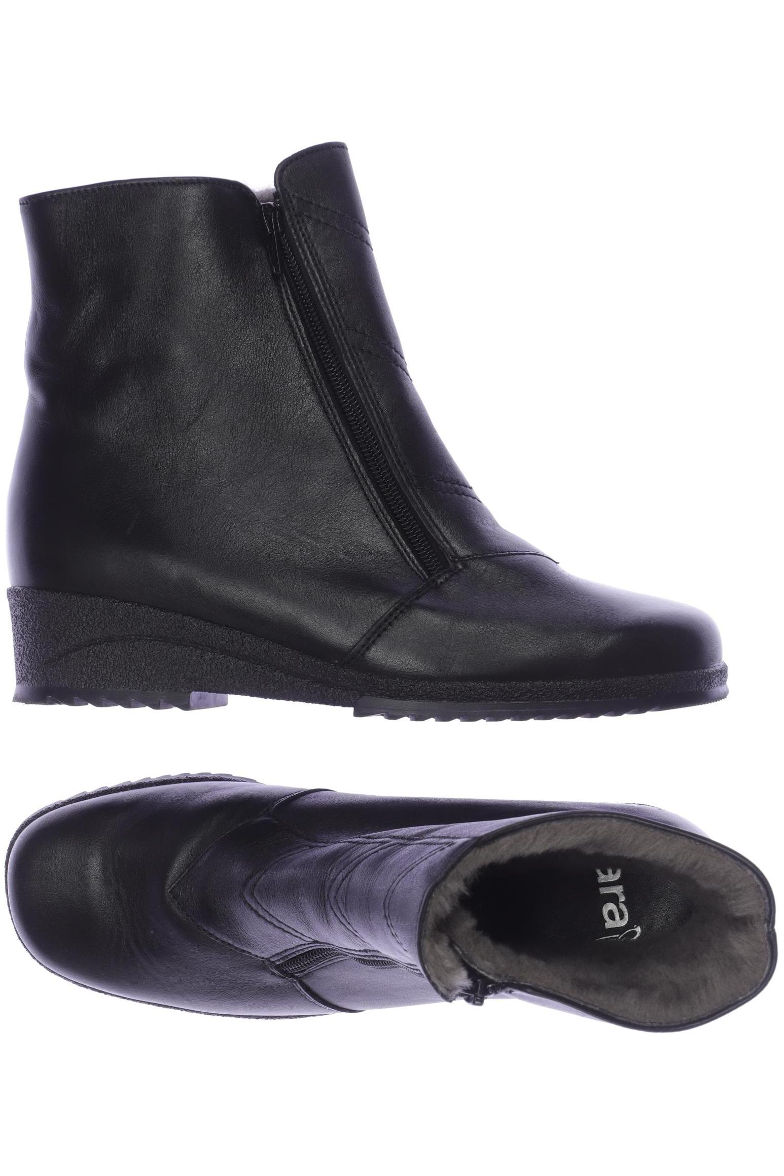 

Ara Damen Stiefelette, schwarz, Gr. 5.5