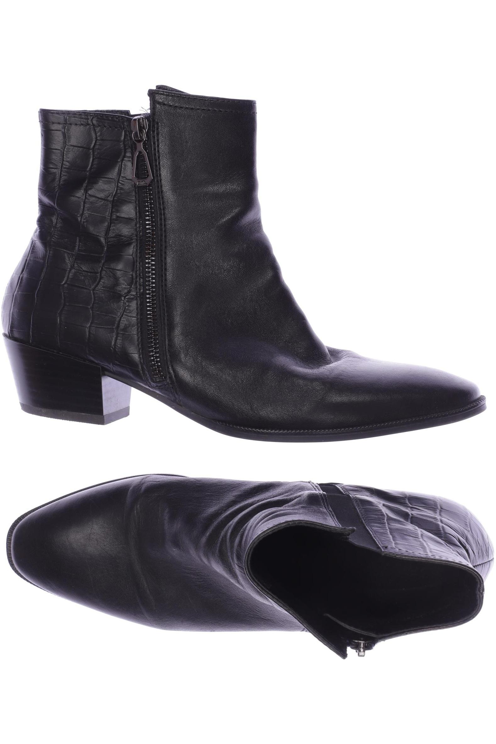 

Ara Damen Stiefelette, schwarz, Gr. 6.5