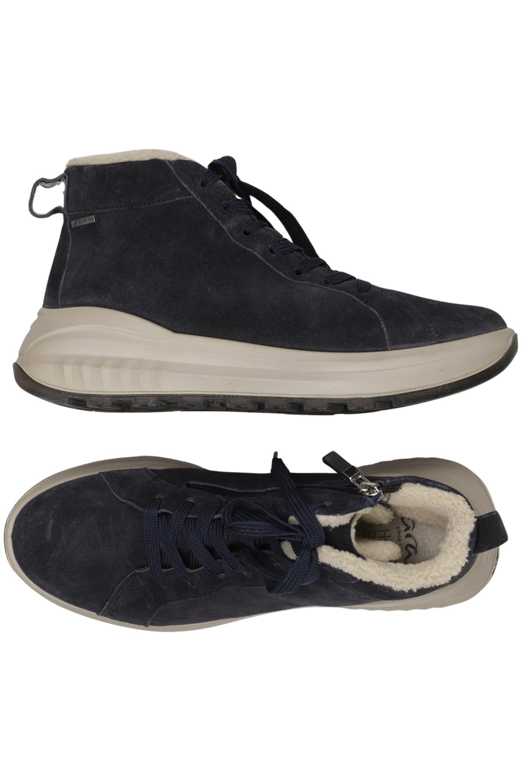 

Ara Damen Stiefelette, marineblau, Gr. 8.5