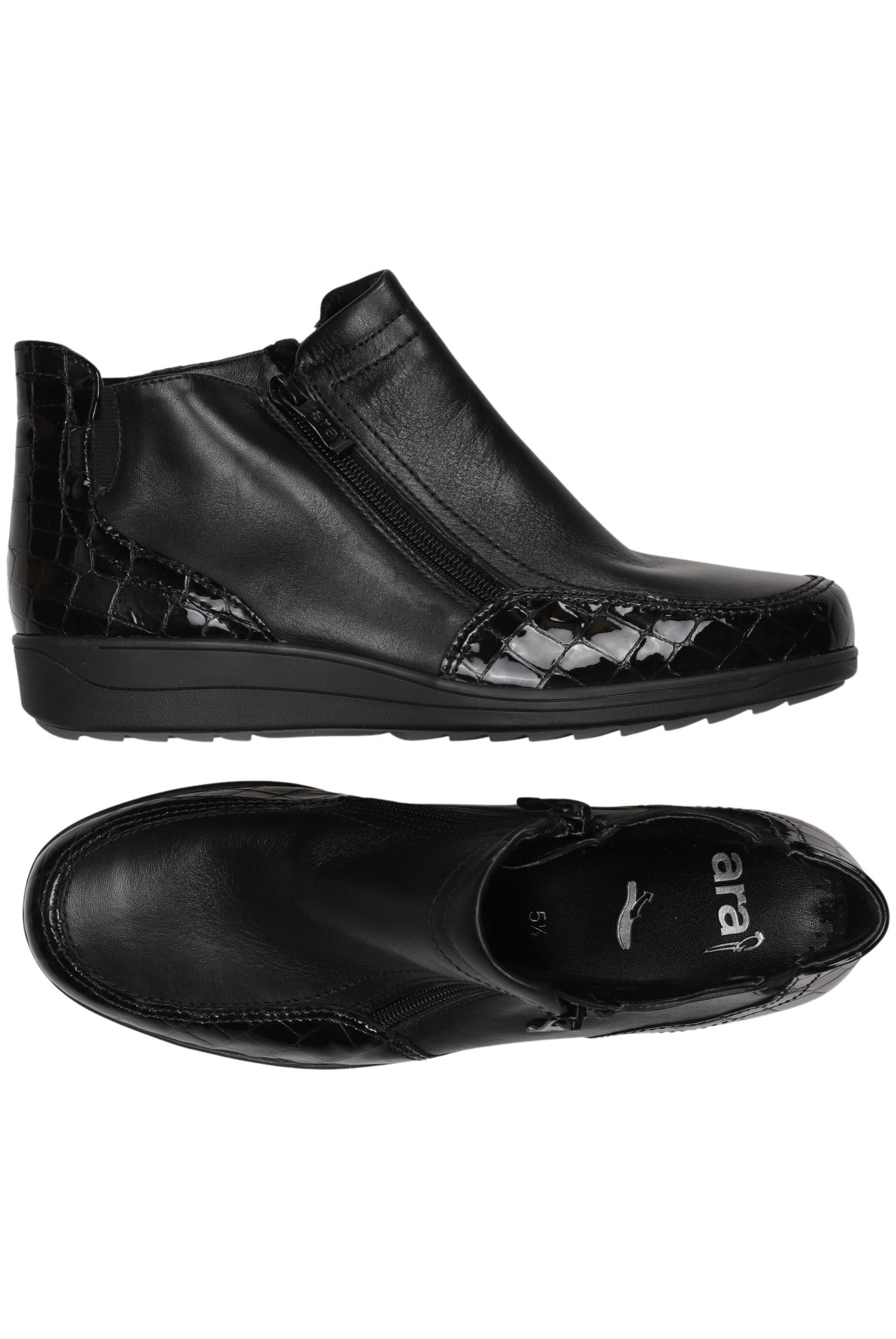 

Ara Damen Stiefelette, schwarz, Gr. 38.5