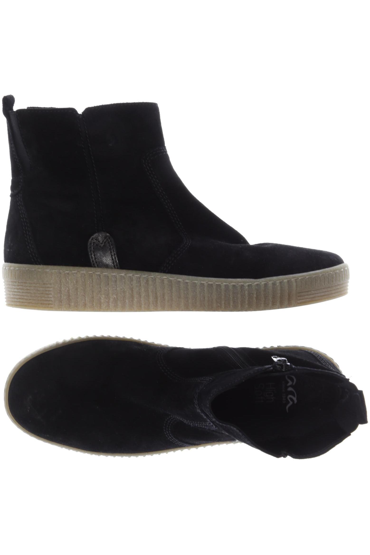 

Ara Damen Stiefelette, schwarz, Gr. 6.5