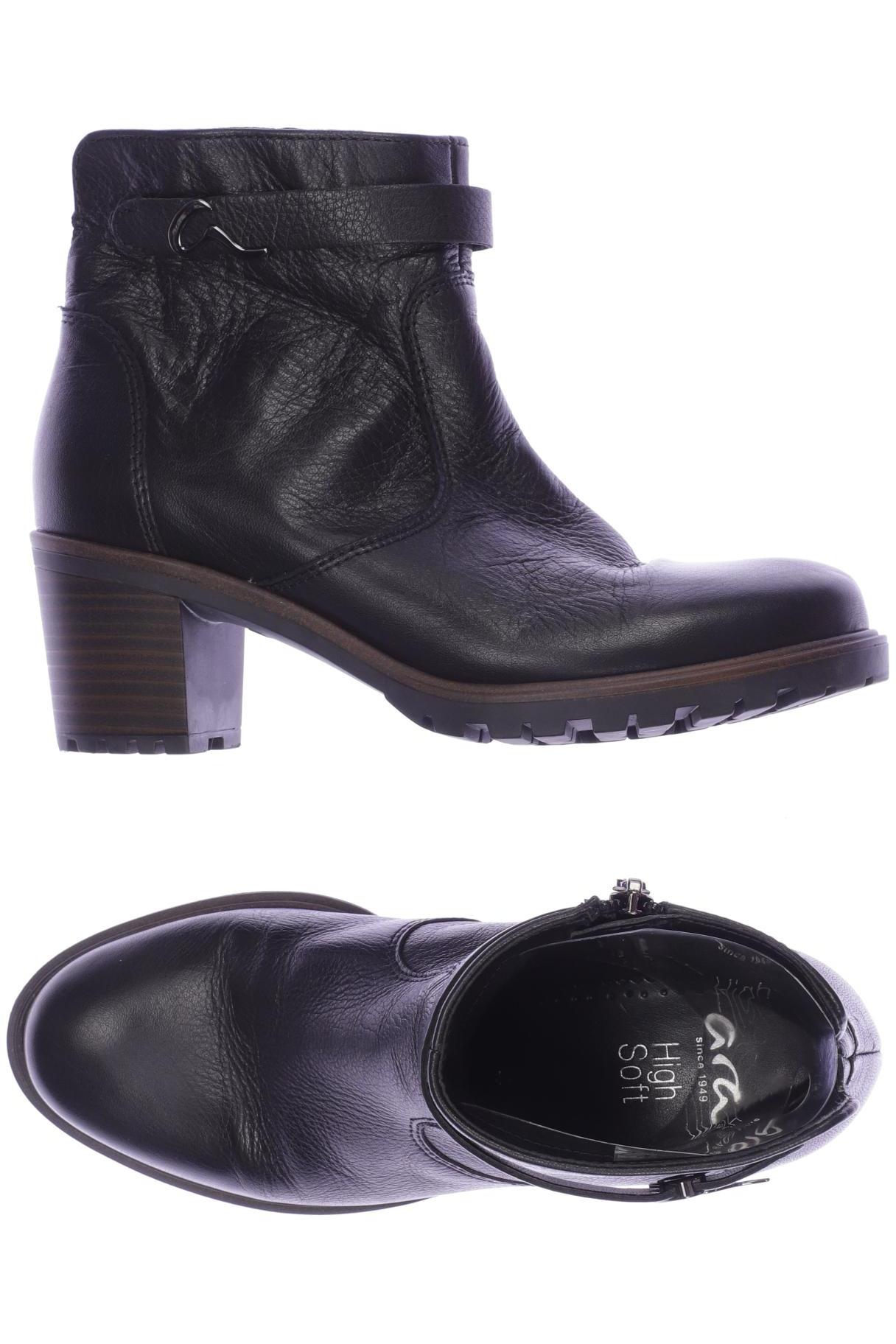 

Ara Damen Stiefelette, schwarz, Gr. 4