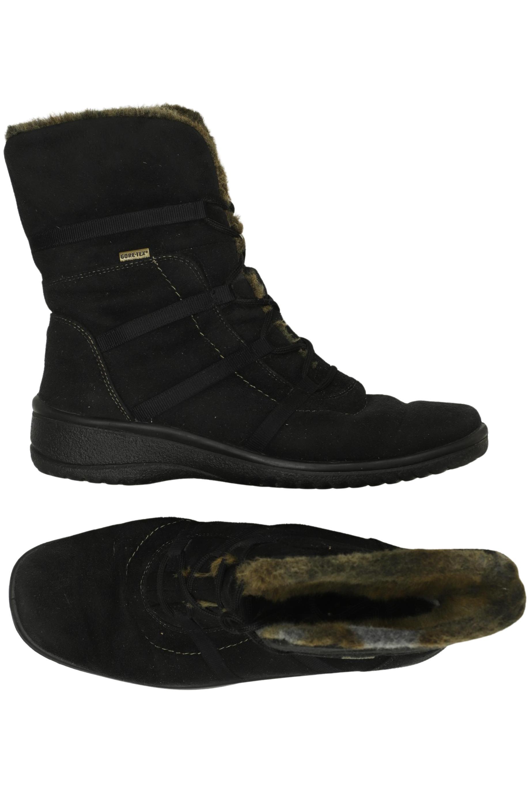 

Ara Damen Stiefelette, schwarz, Gr. 6.5