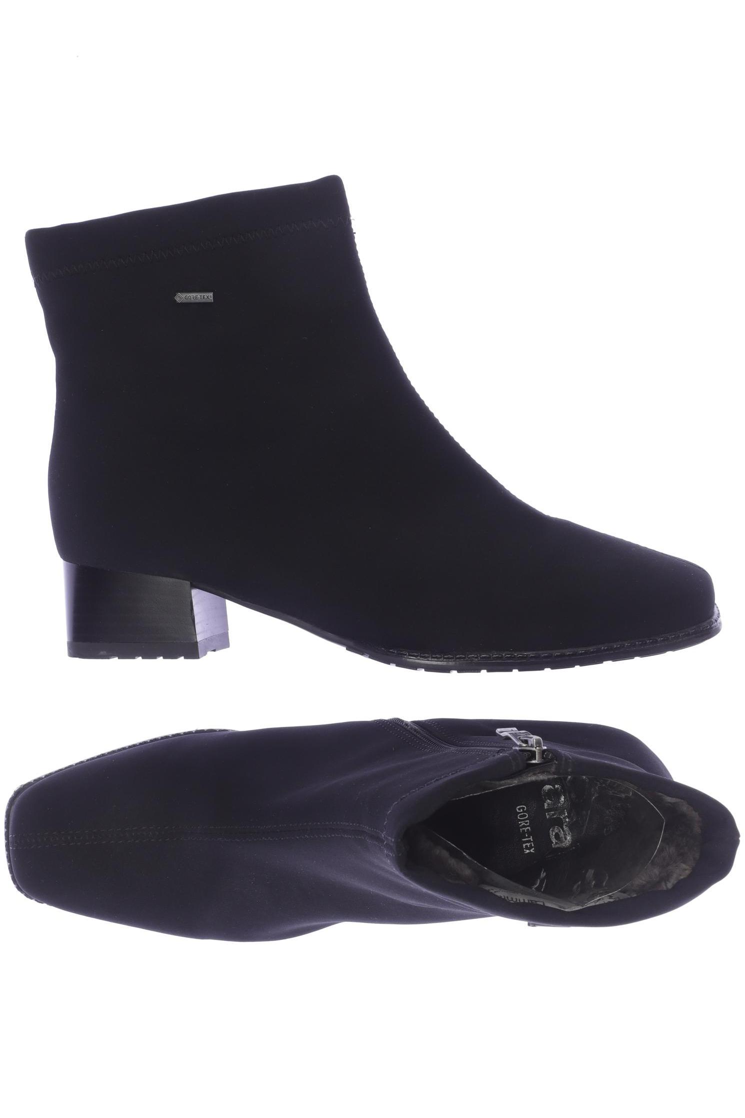 

Ara Damen Stiefelette, schwarz, Gr. 6.5