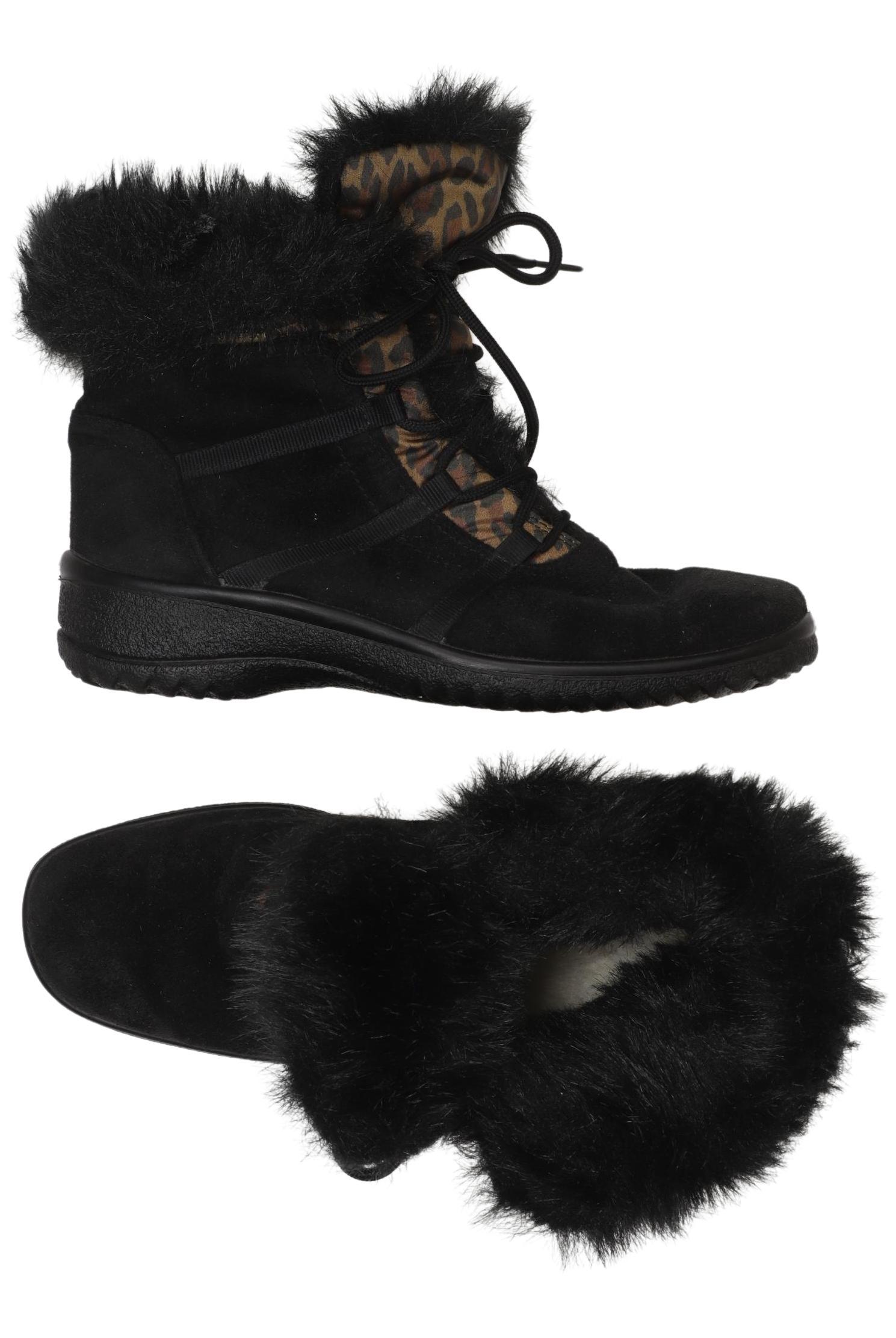 

Ara Damen Stiefelette, schwarz, Gr. 6.5