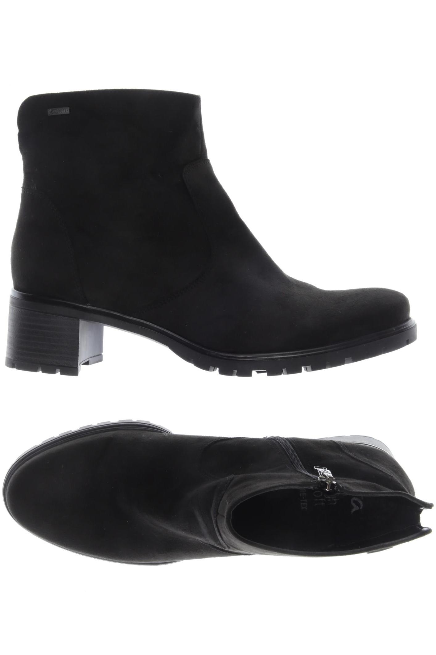 

Ara Damen Stiefelette, schwarz, Gr. 7.5