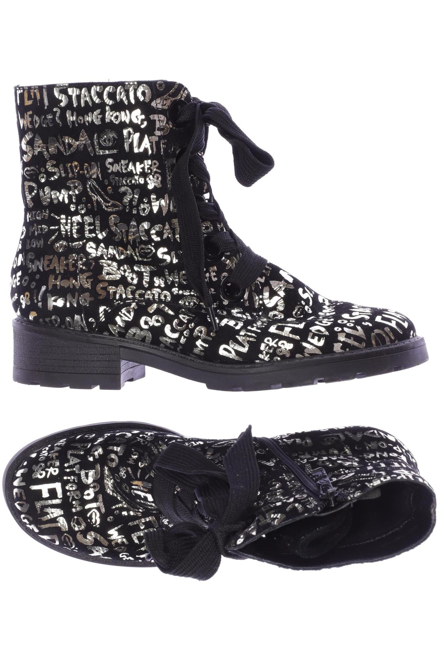 

Ara Damen Stiefelette, schwarz, Gr. 6
