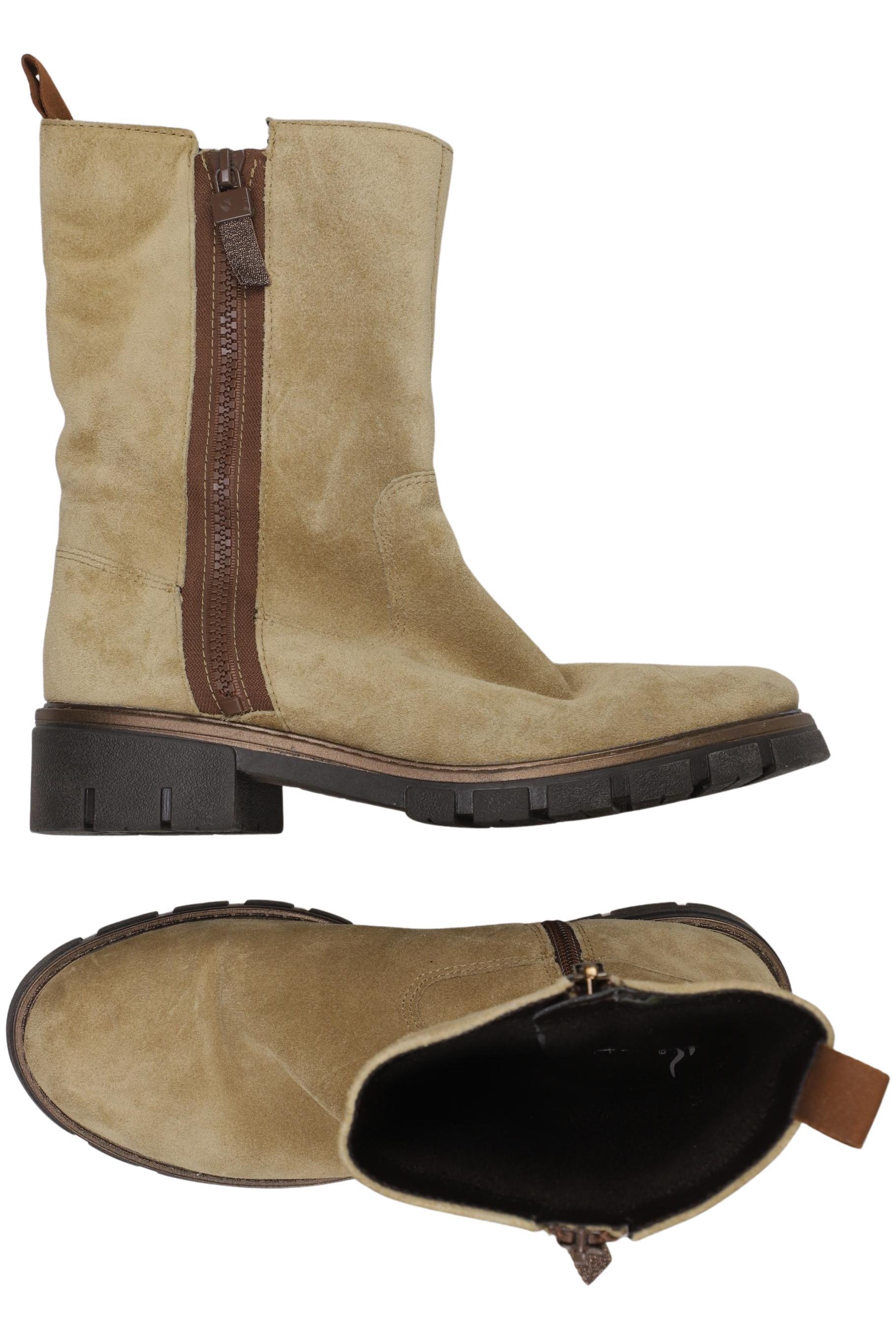 

Ara Damen Stiefelette, beige, Gr. 5