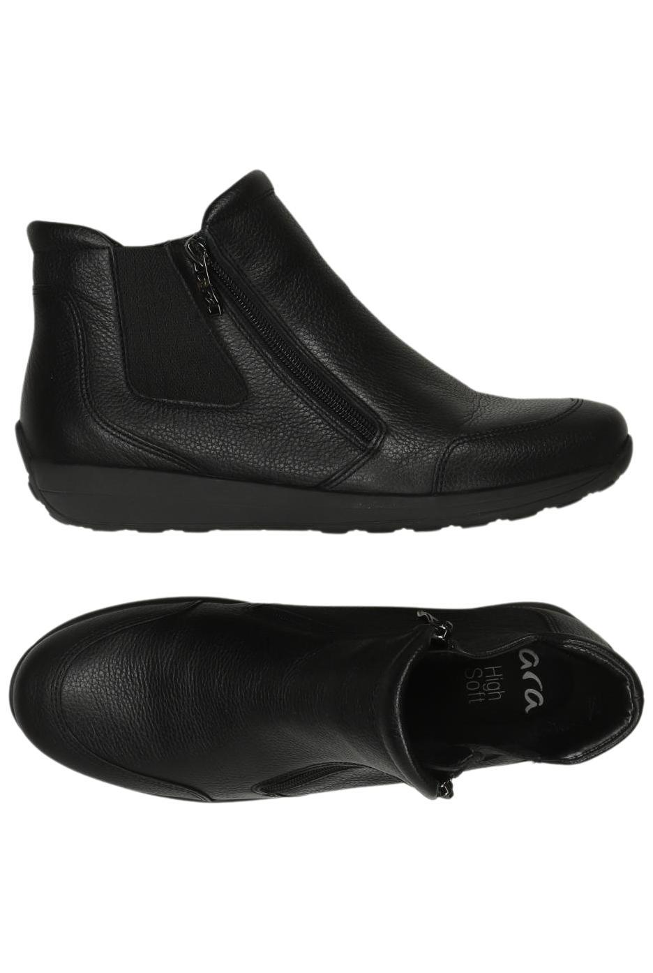 

Ara Damen Stiefelette, schwarz, Gr. 6.5