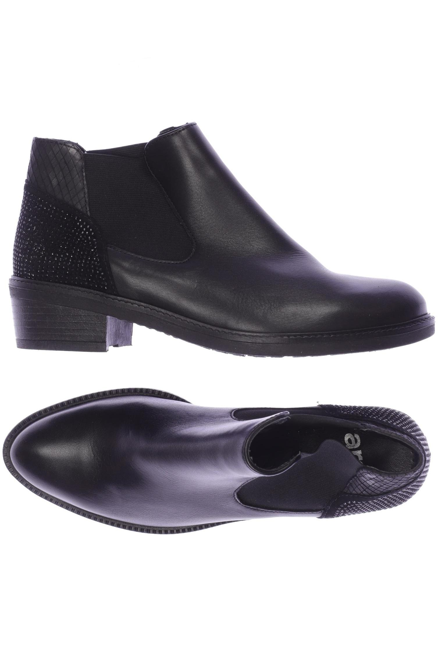 

Ara Damen Stiefelette, schwarz, Gr. 4.5