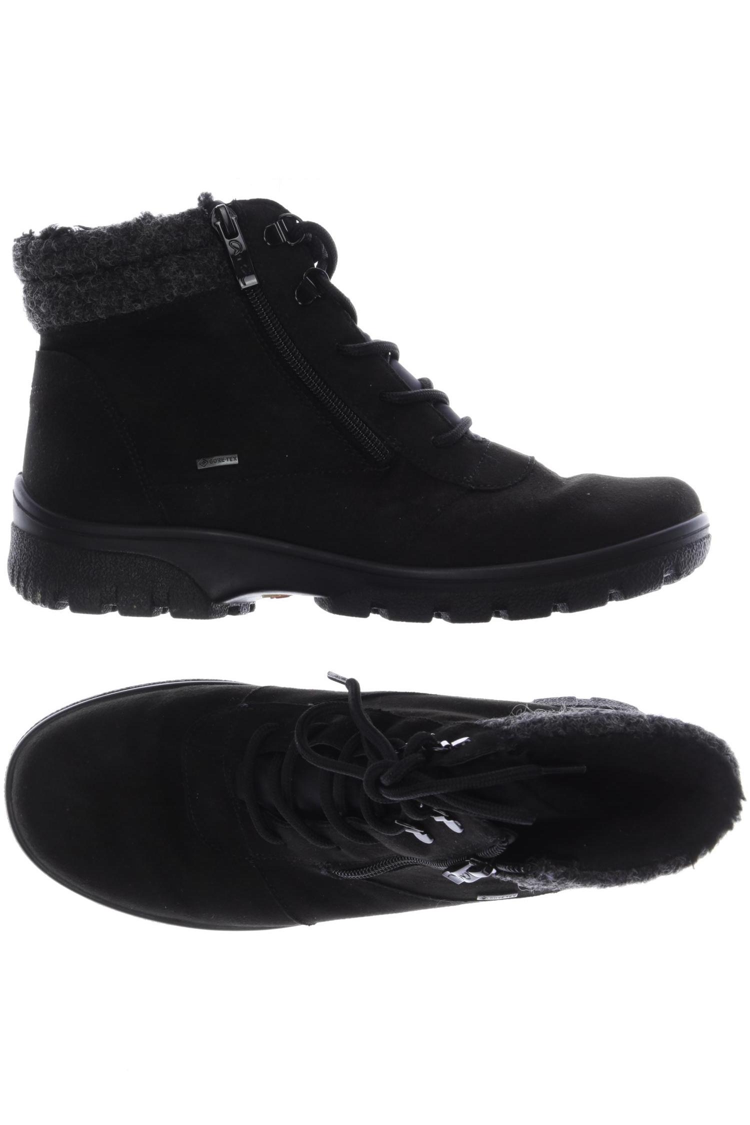 

Ara Damen Stiefelette, schwarz, Gr. 6.5