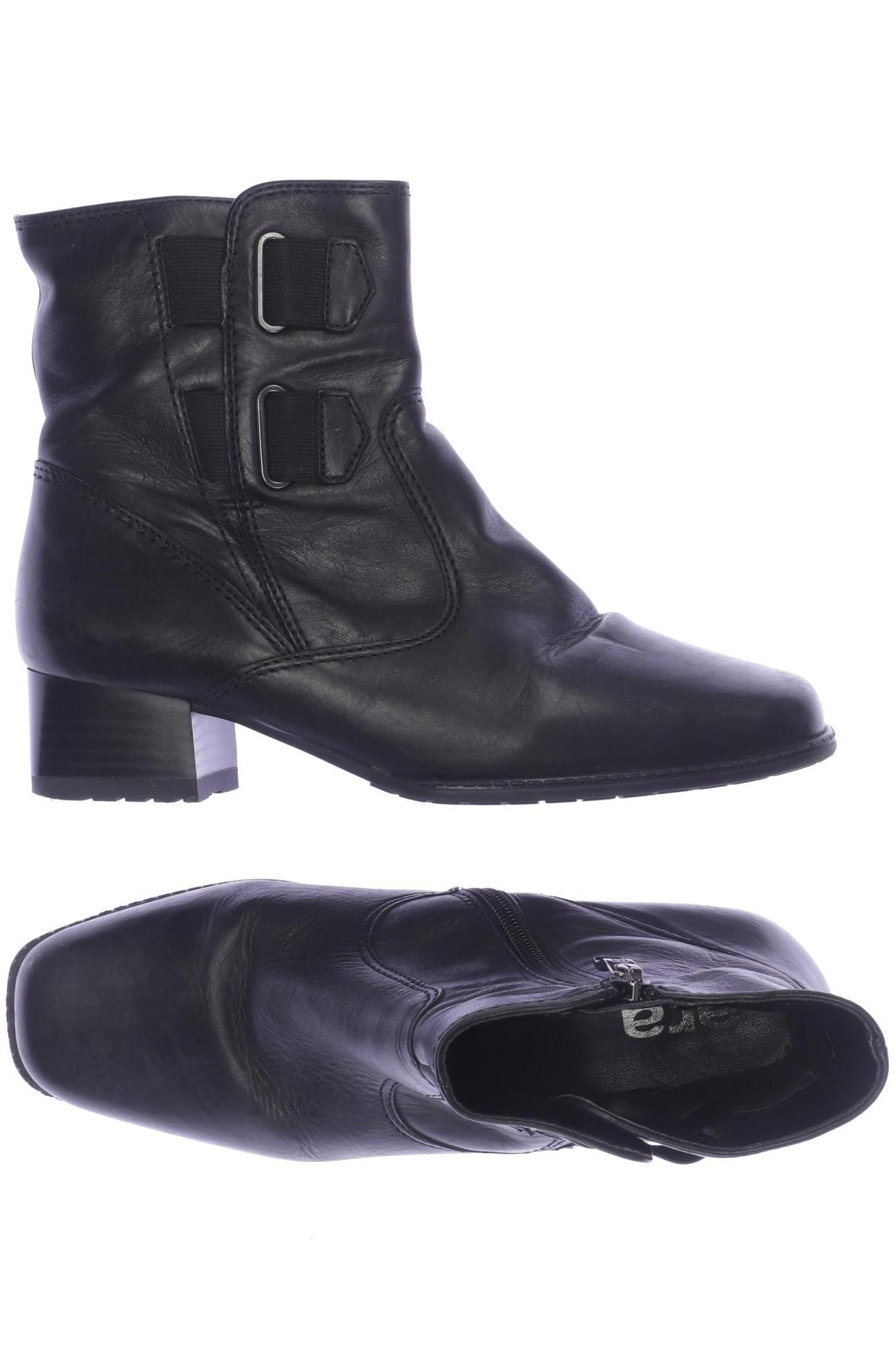 

Ara Damen Stiefelette, schwarz, Gr. 3