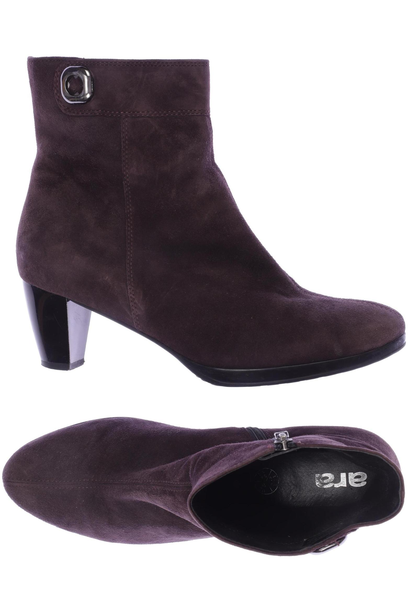 

Ara Damen Stiefelette, bordeaux, Gr. 41.5