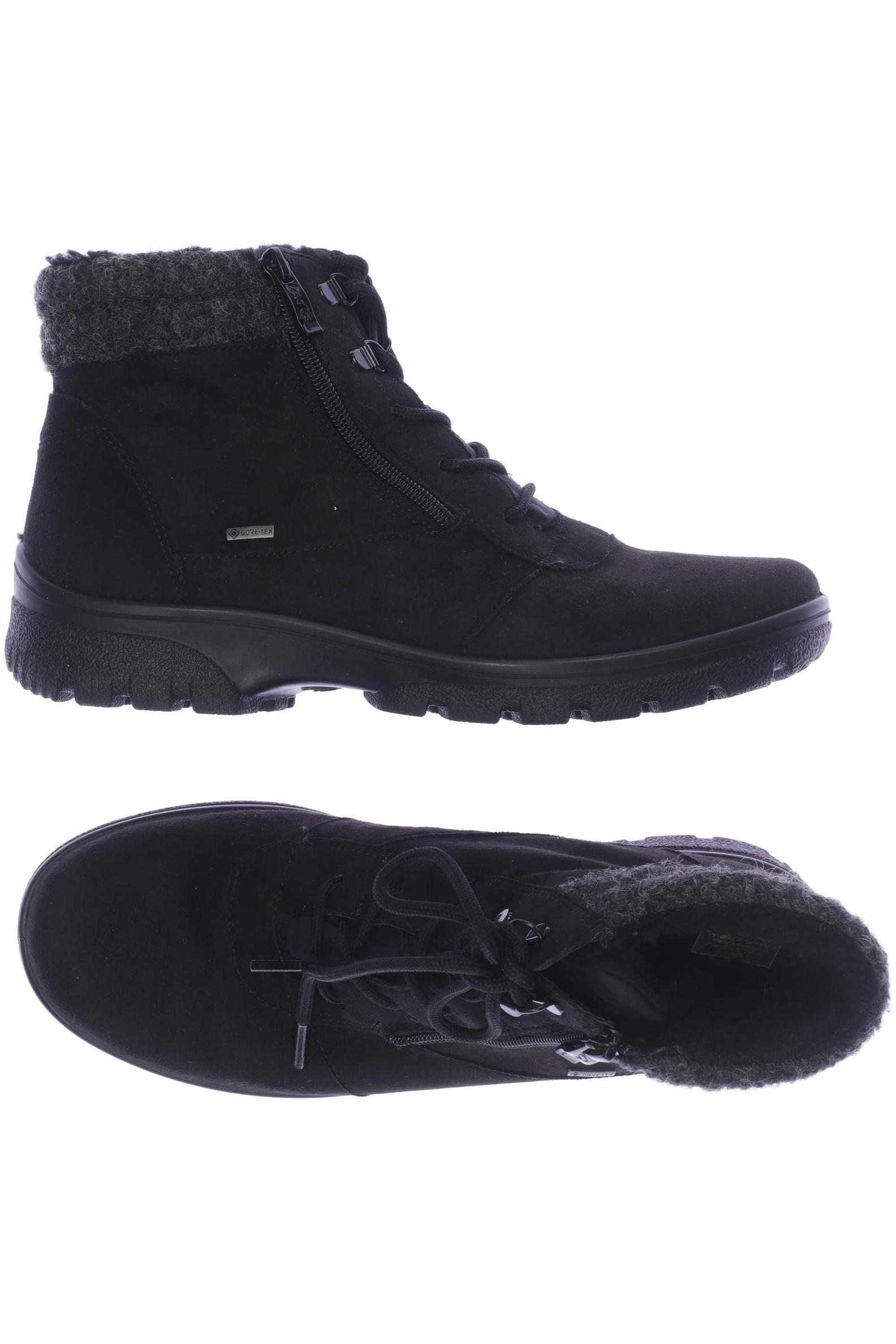 

Ara Damen Stiefelette, schwarz, Gr. 6.5