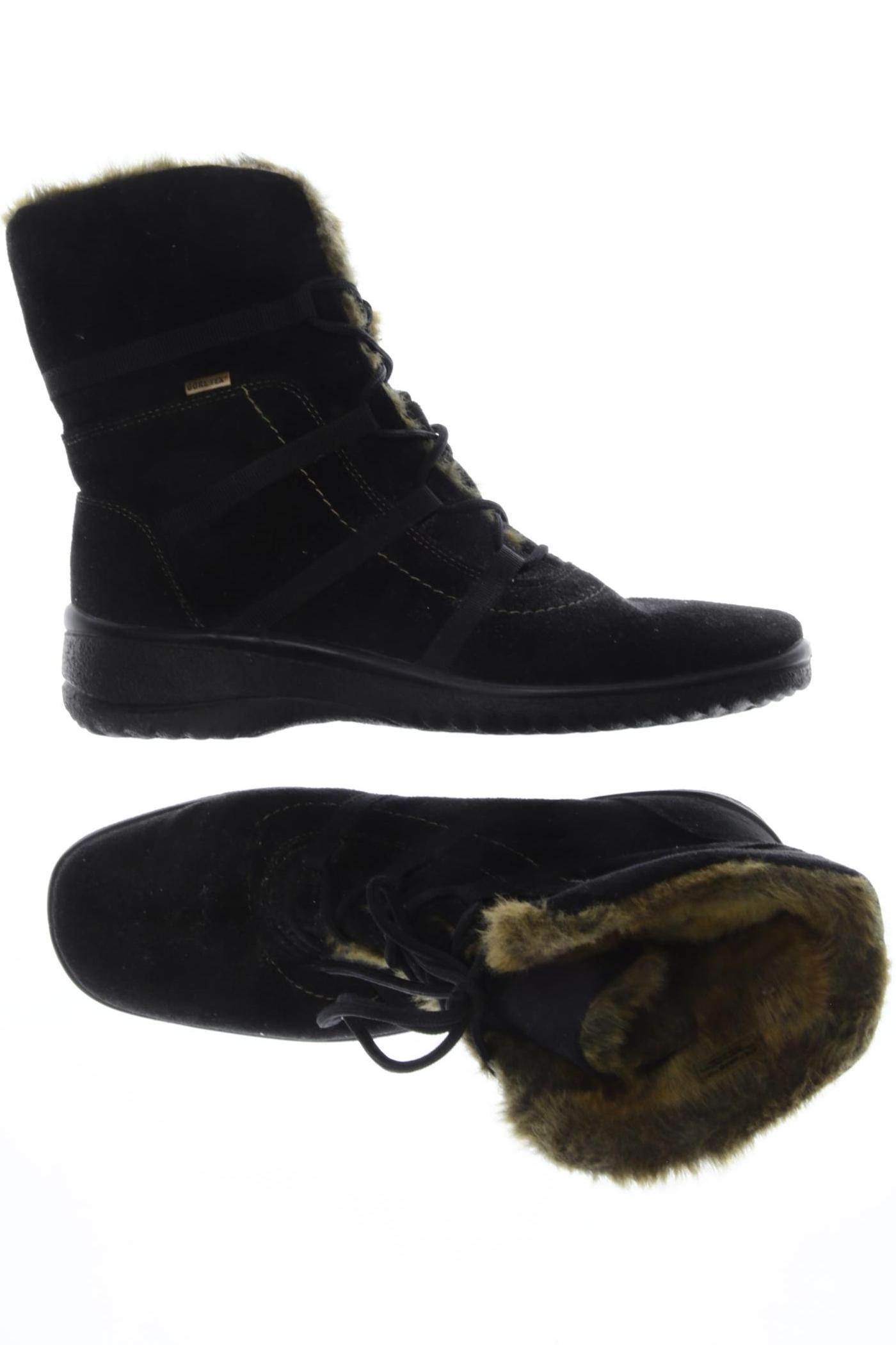

Ara Damen Stiefelette, schwarz, Gr. 7.5