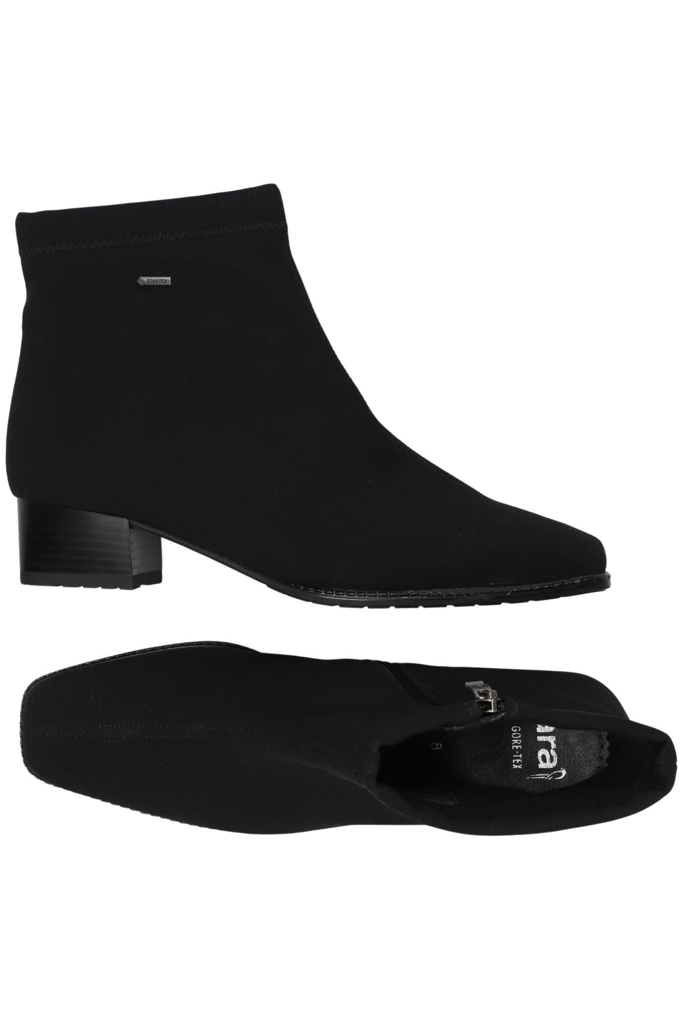 

Ara Damen Stiefelette, schwarz, Gr. 8