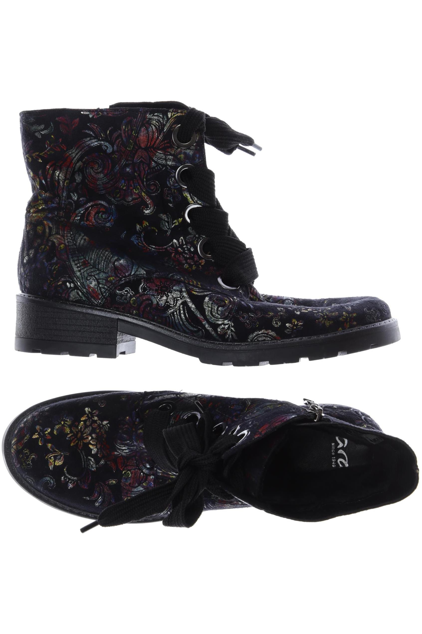 

Ara Damen Stiefelette, schwarz, Gr. 8
